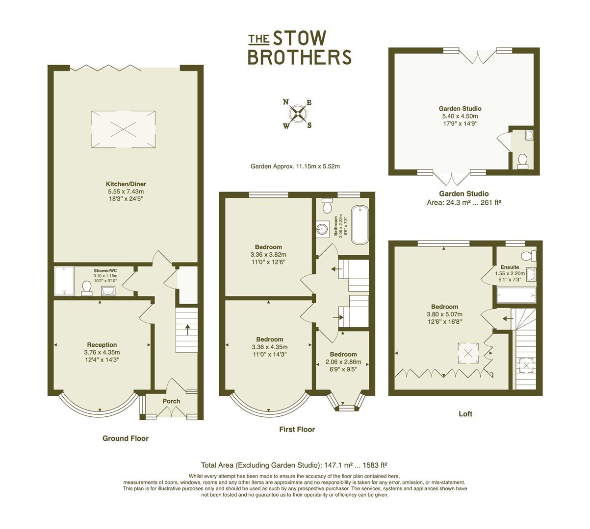 Nelson Road, Chingford floorplan