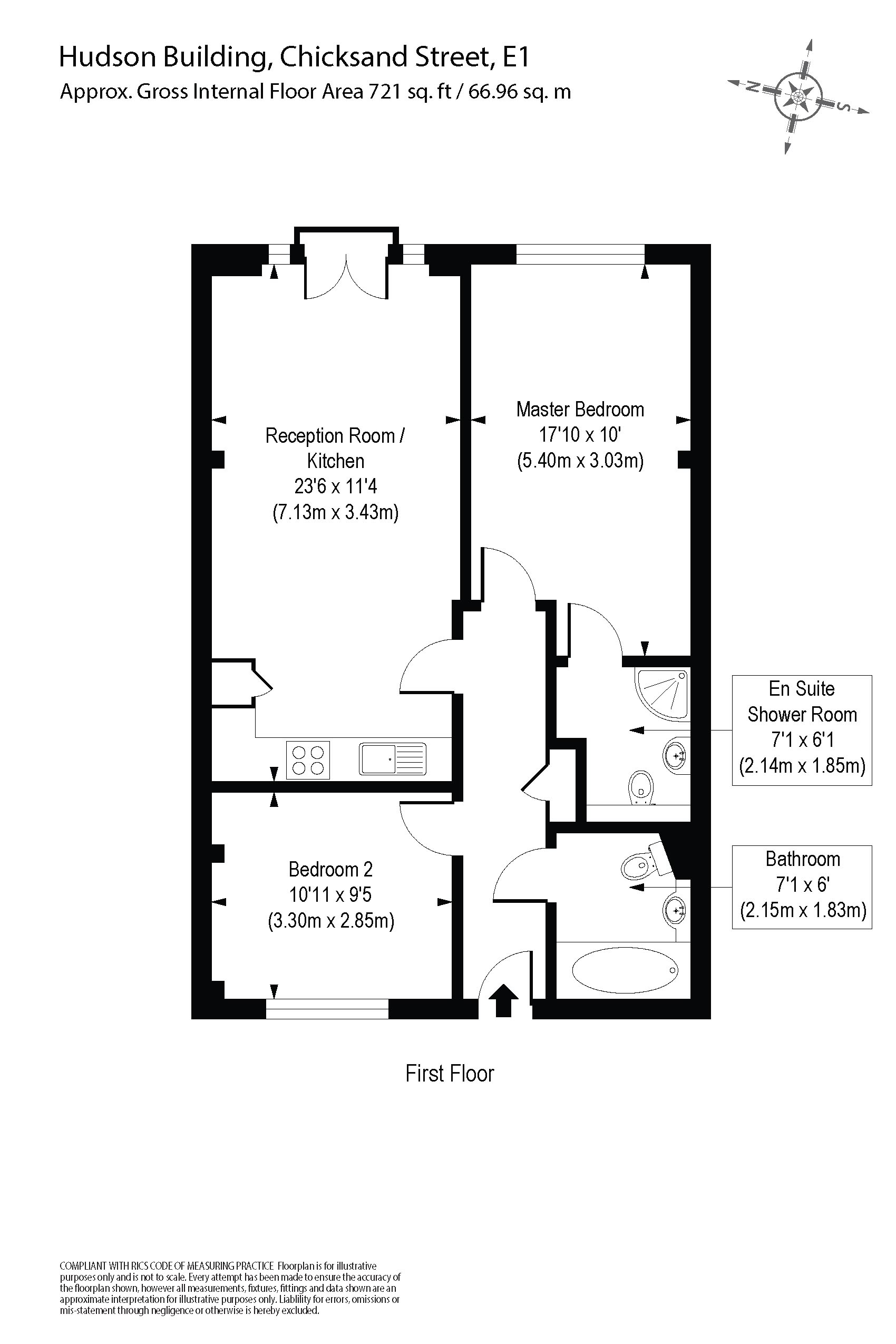 2 Bedrooms Flat for sale in Hudson Building, 11 Chicksand Street, London E1