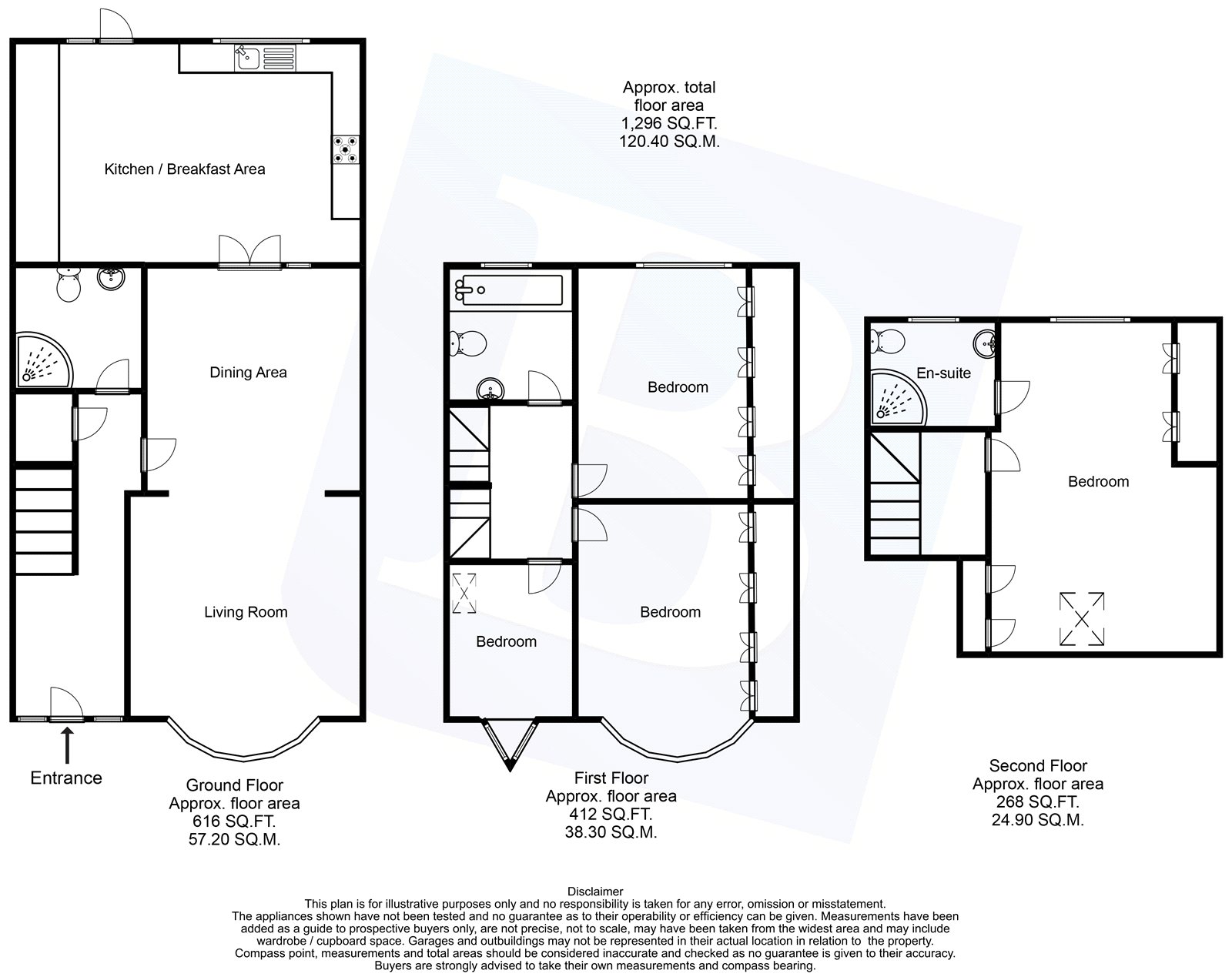 71, Rose Glen, Romford floorplan