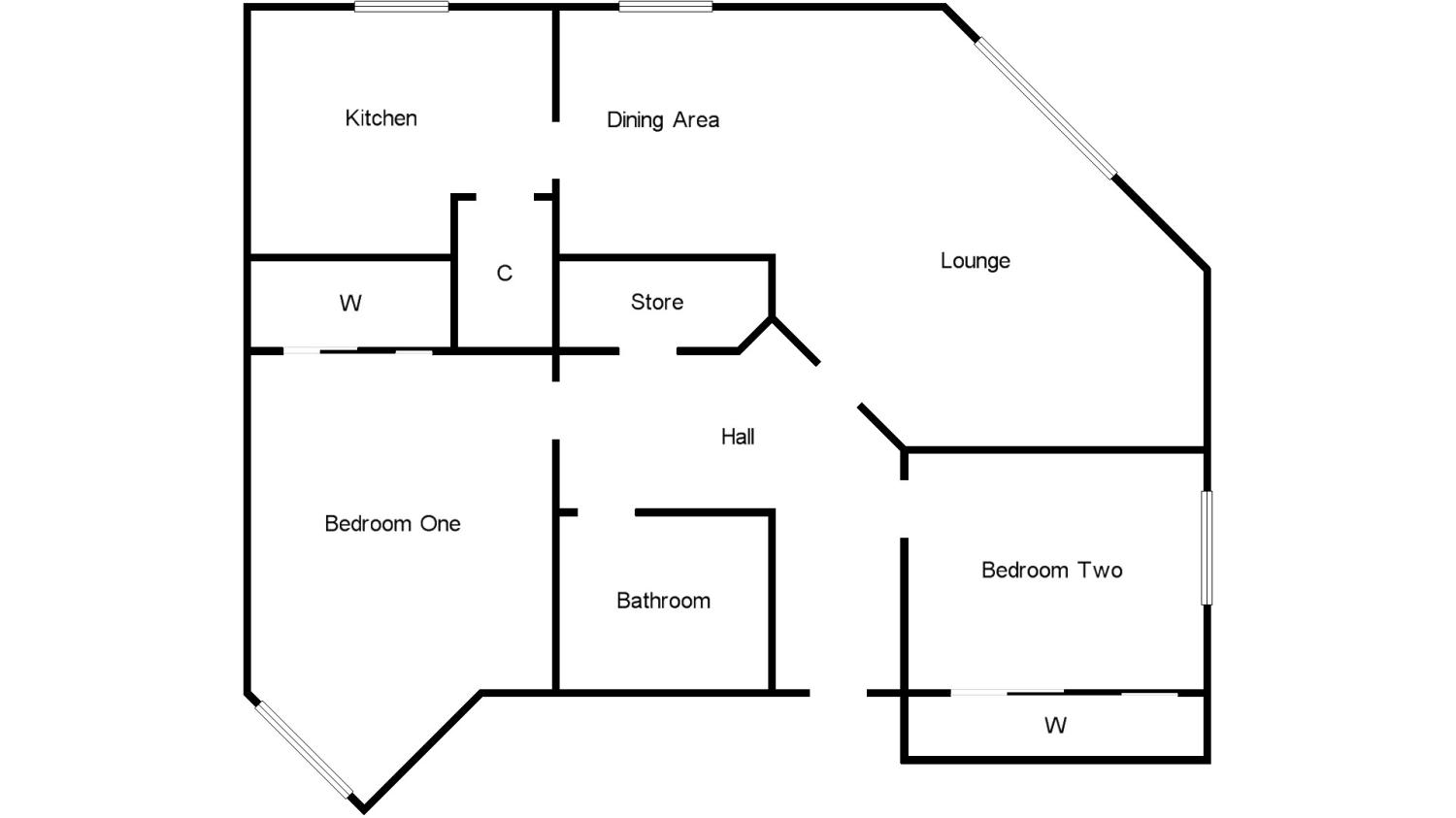 2 Bedrooms Flat for sale in Longdales Court, Falkirk FK2