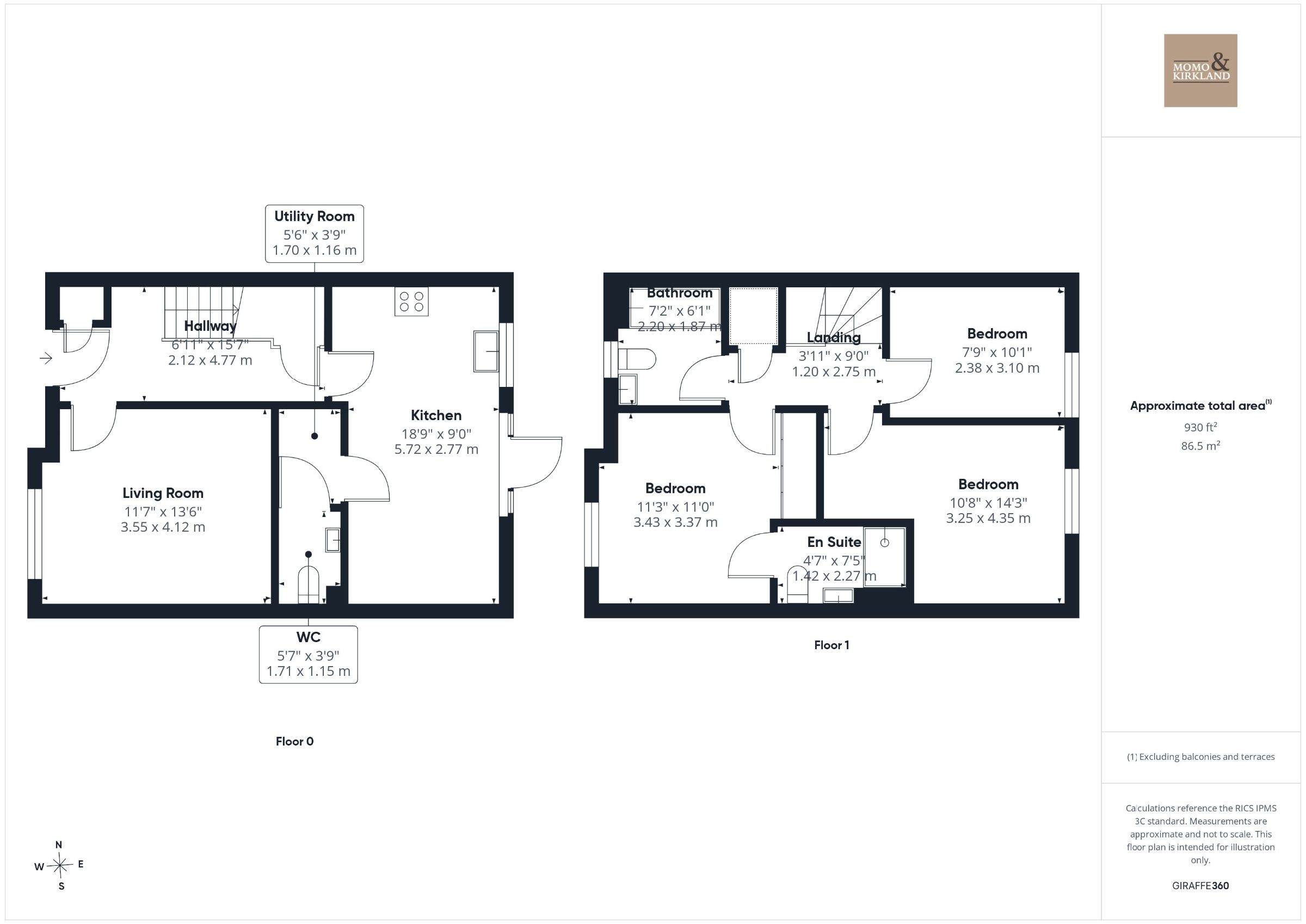 9 Highbury Grove, Glasgow floorplan