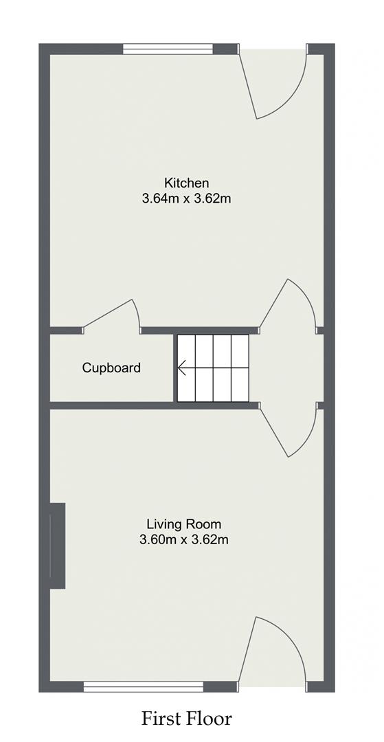 2 Bedrooms Terraced house for sale in Briggs Avenue, Castleford WF10