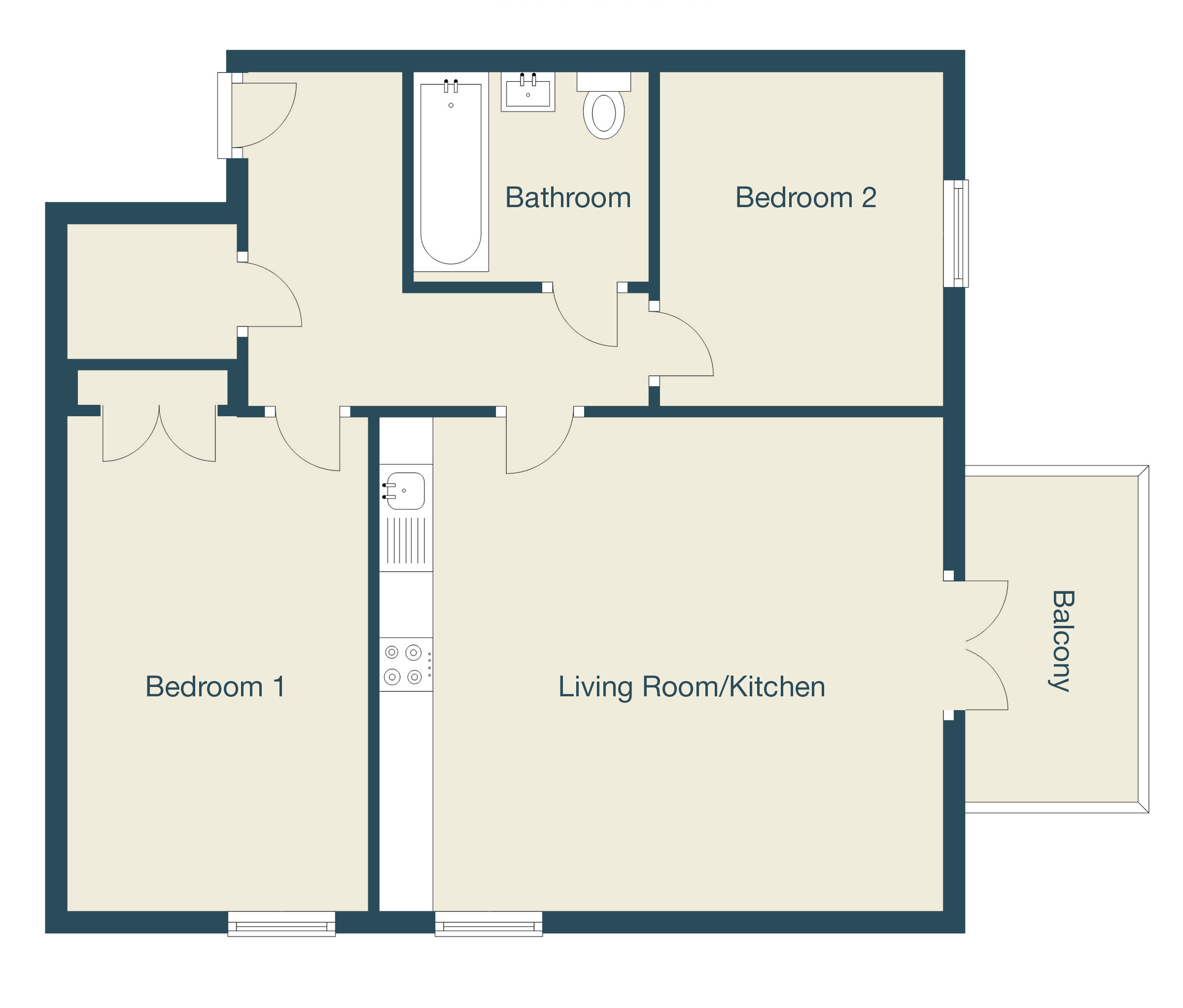 2 Bedrooms Flat for sale in Willow Lodge, 3 Riverwell Close, Watford, Hertfordshire WD18