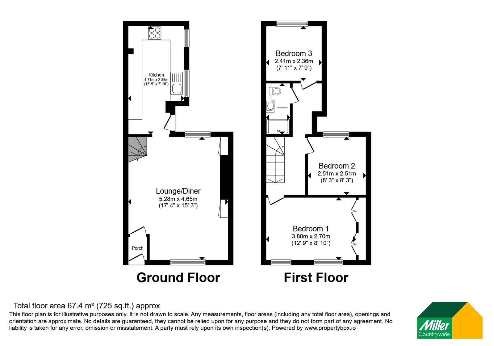 31, Caldwells Road, Cornwall floorplan