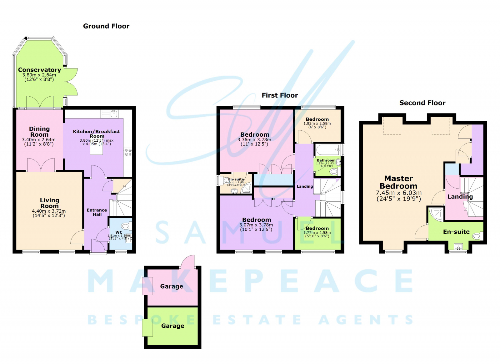11 Linnett Grove, Packmoor, Stoke-on-Trent floorplan