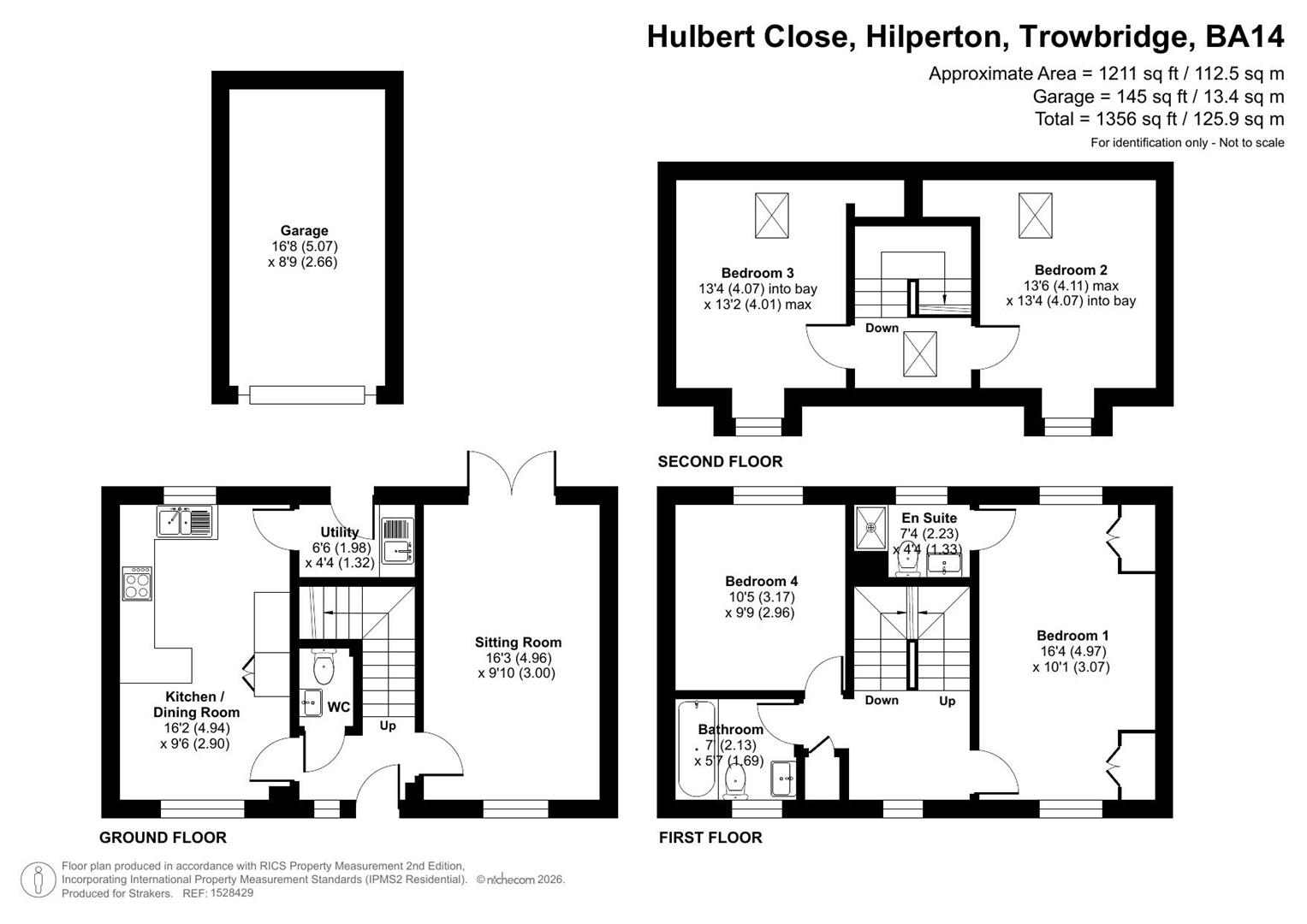 29, Hulbert Close, Trowbridge floorplan