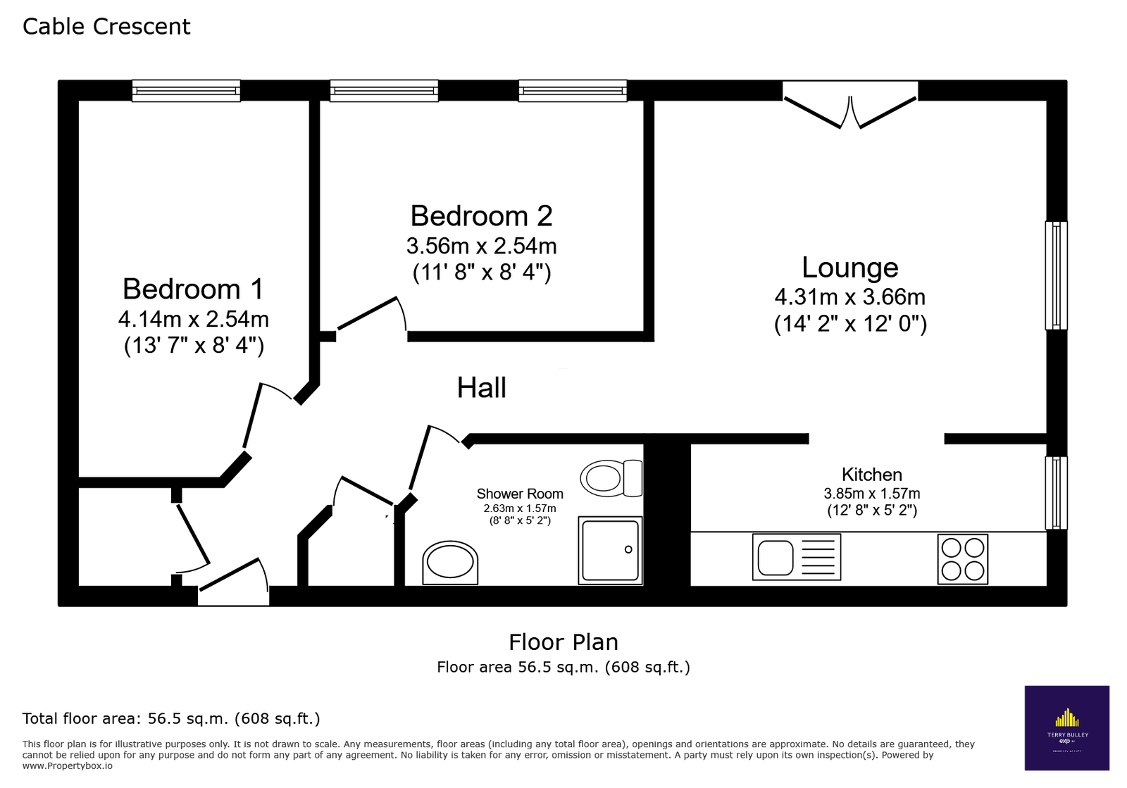 30, Cable Crescent, Milton Keynes floorplan