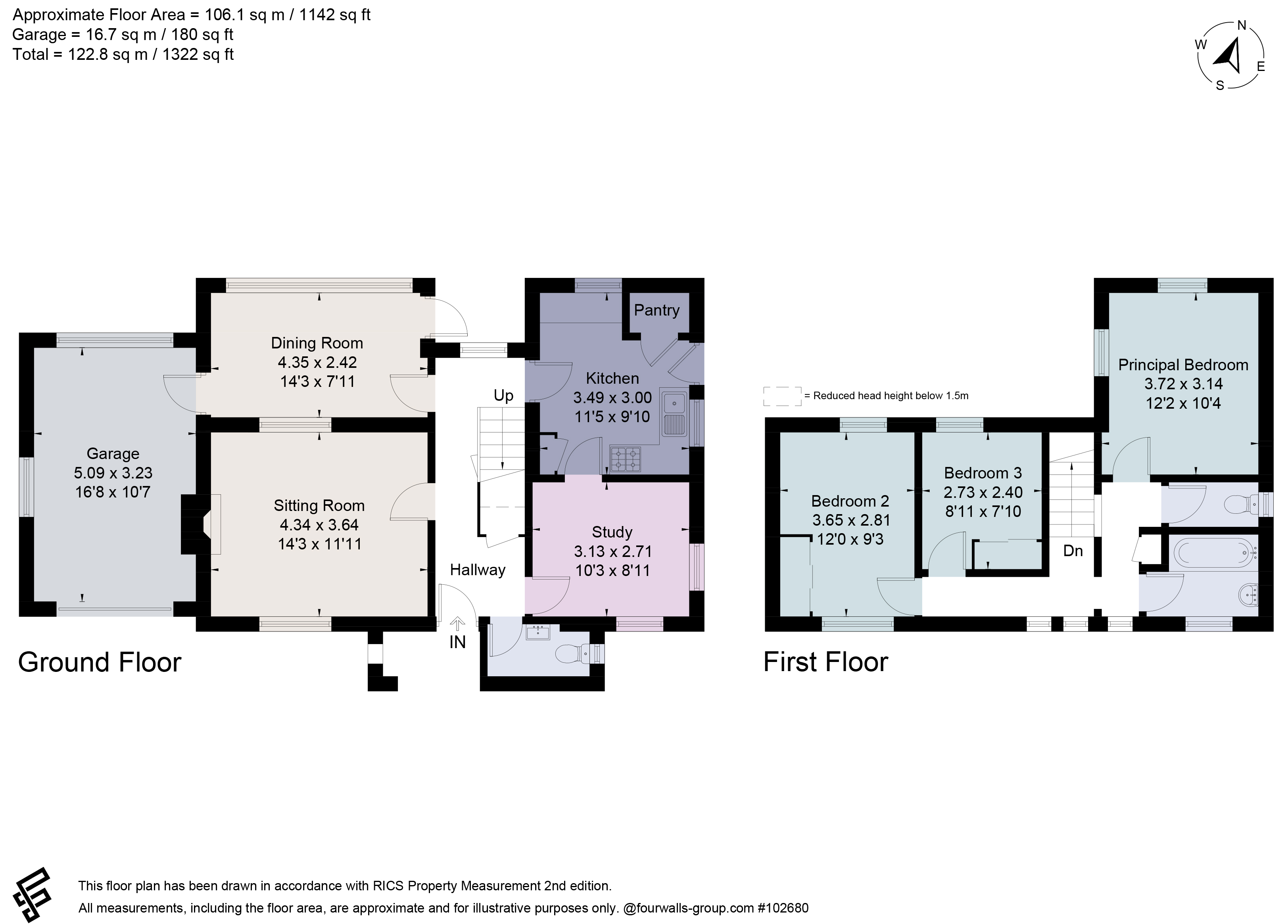 18, St Peters Way, Rickmansworth floorplan
