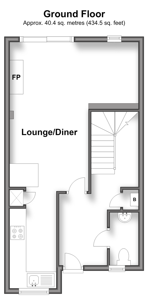 High Street, Handcross floorplan
