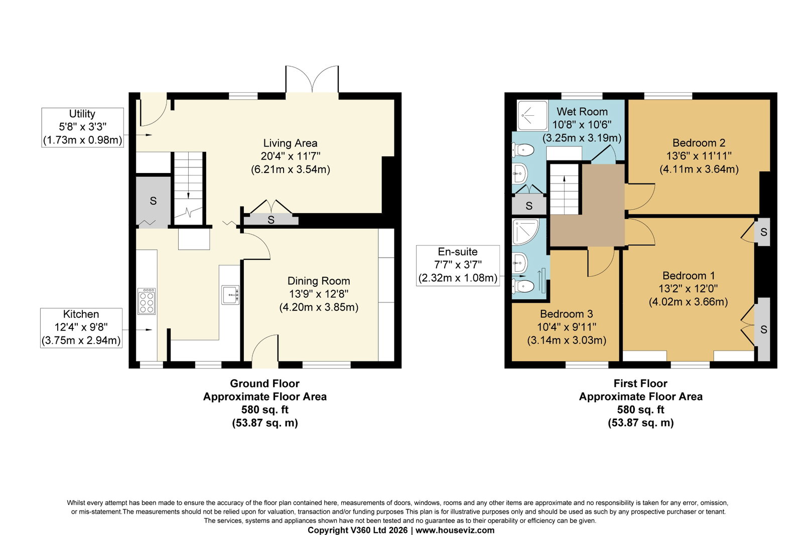 2, Willow Lane, Pontefract floorplan