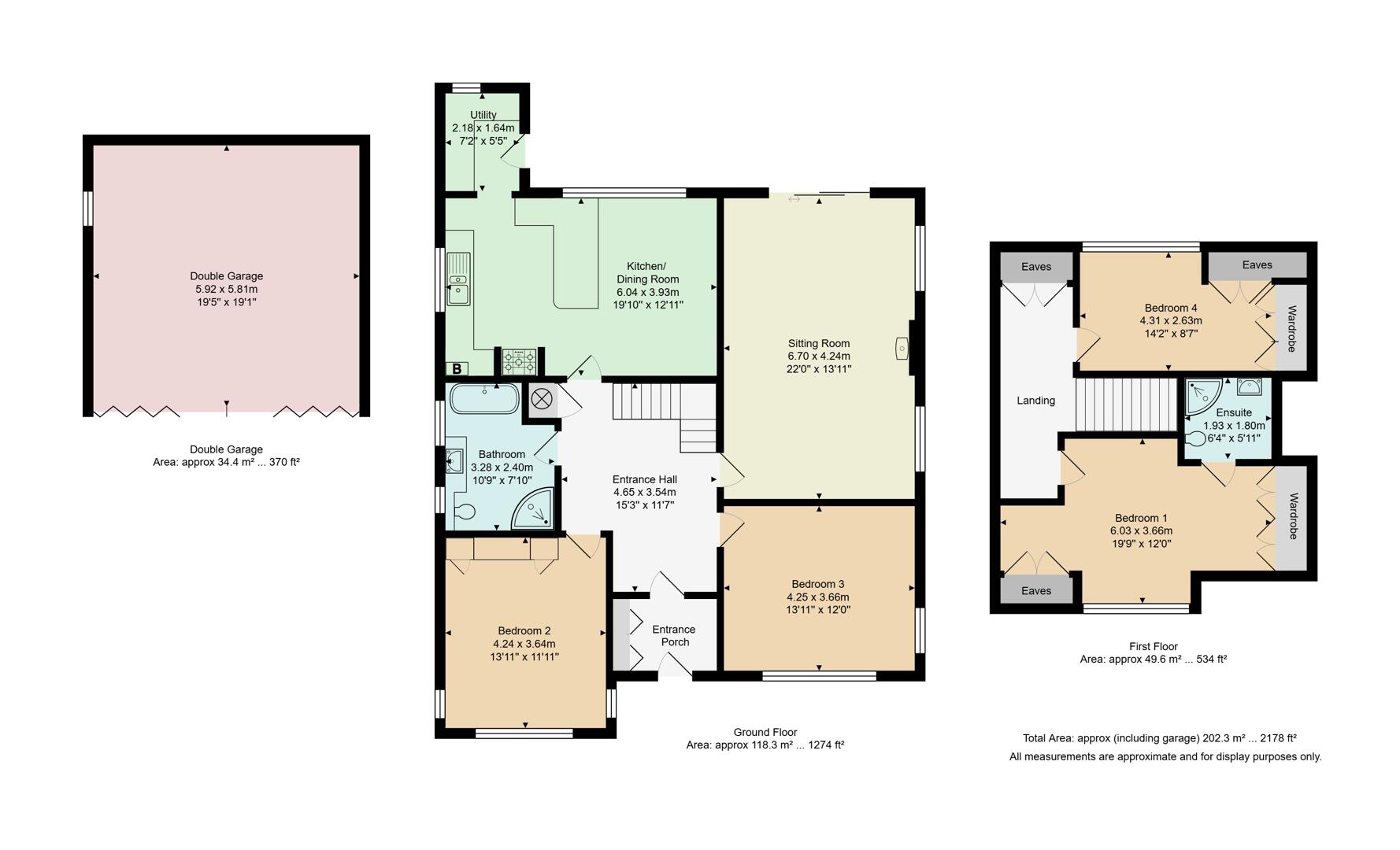 4, Insley Crescent, Broadstone floorplan