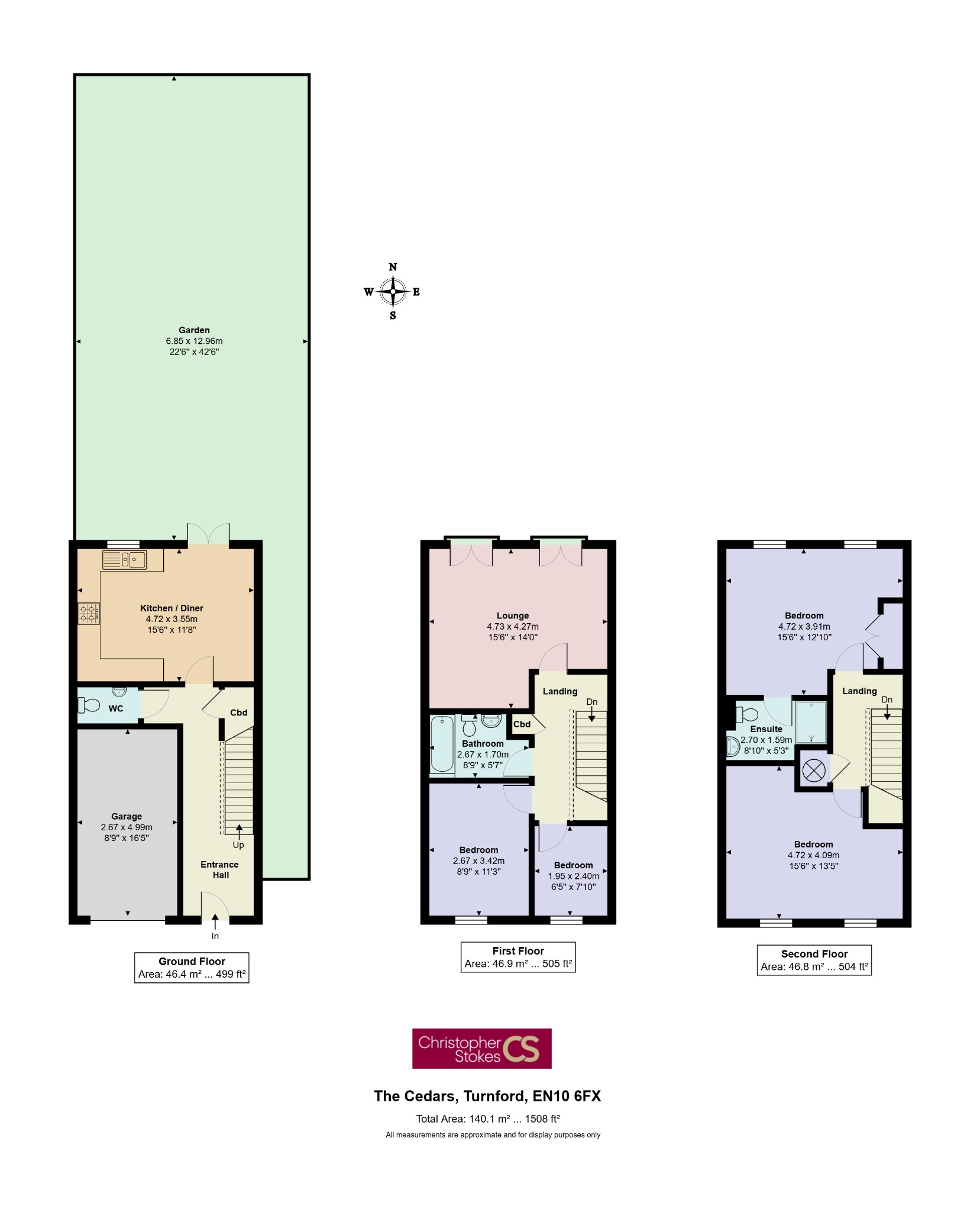Broxbourne, Hertfordshire floorplan