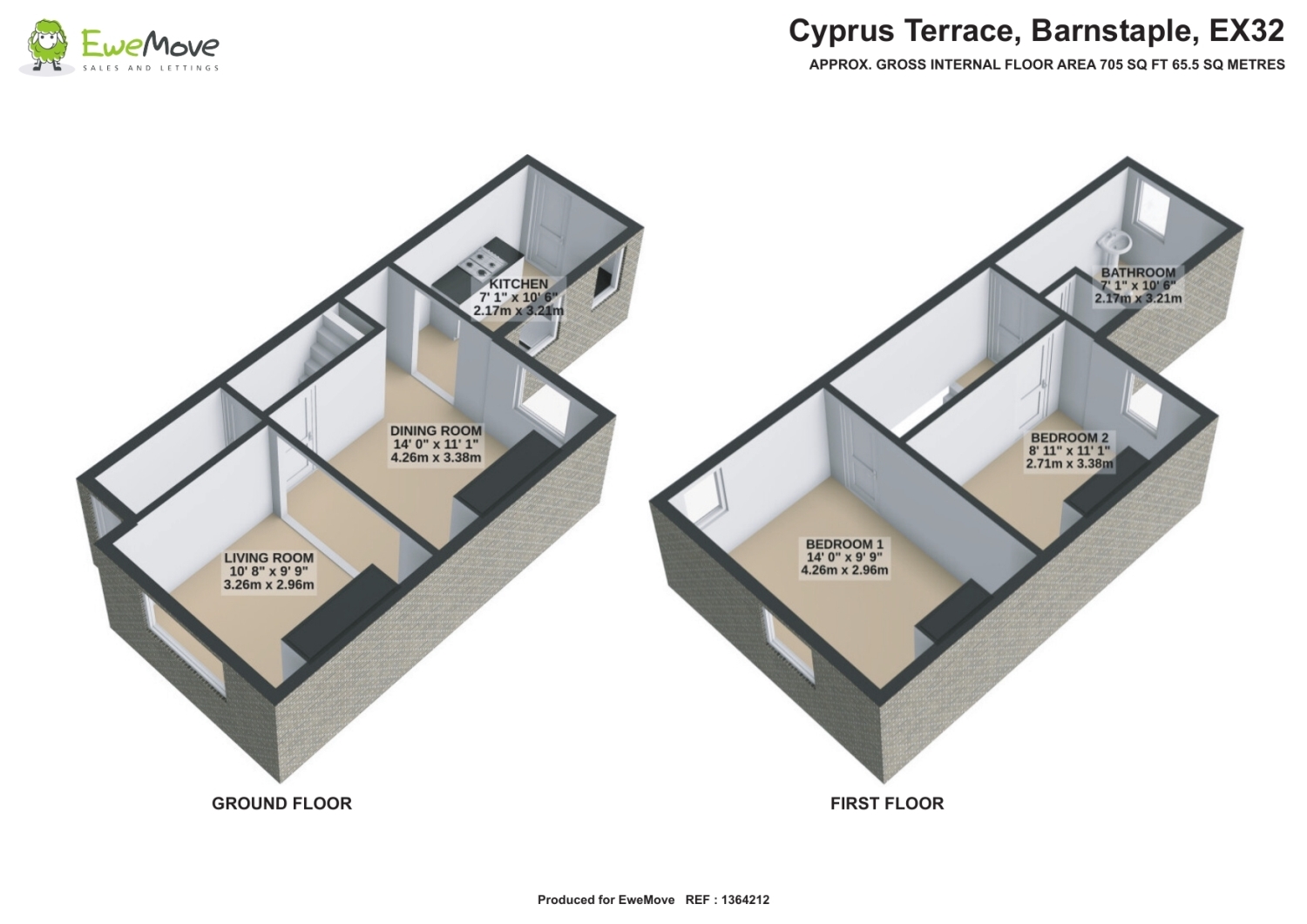 31, Cyprus Terrace, Barnstaple floorplan