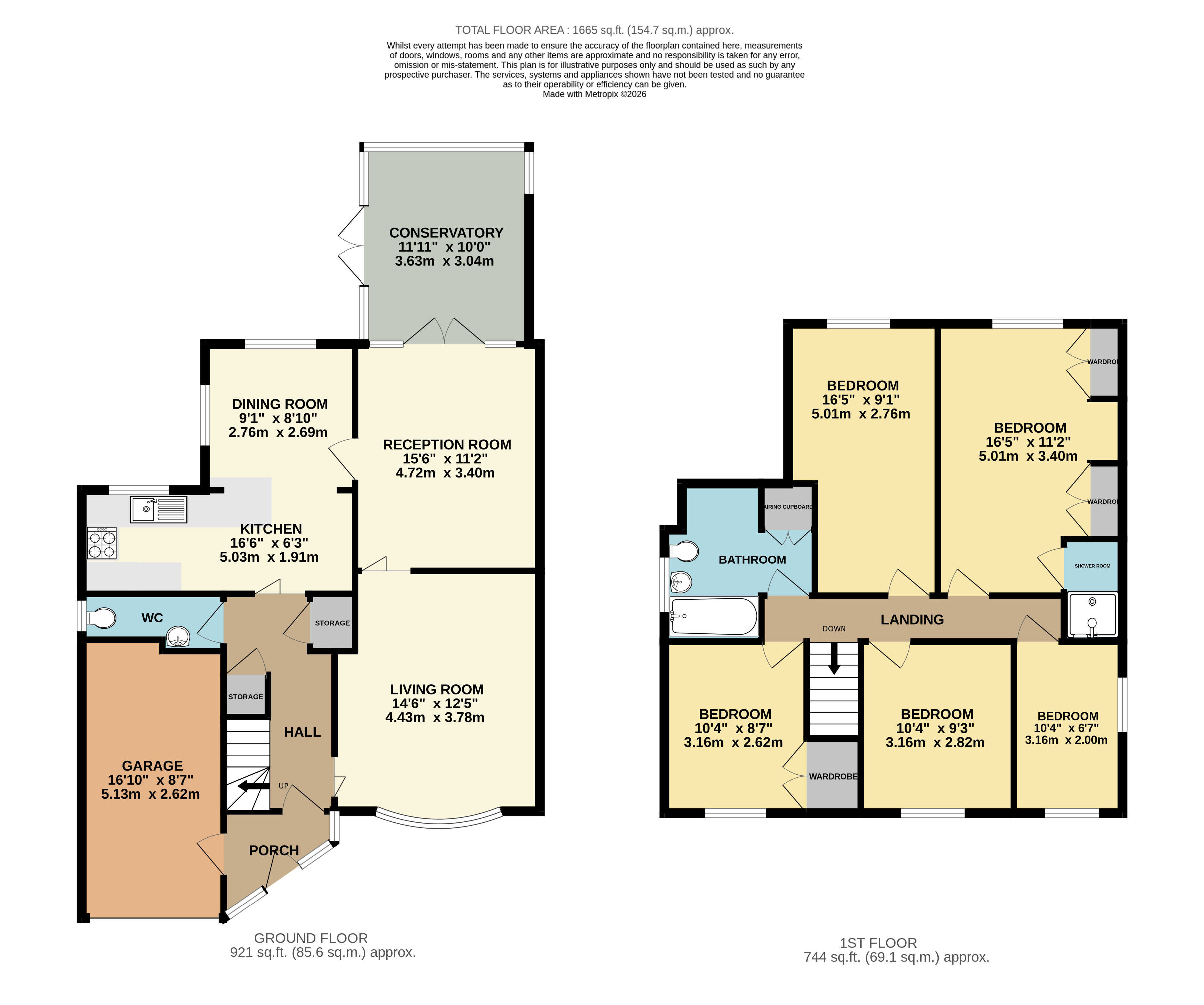 11, Ridgehill, Bristol floorplan