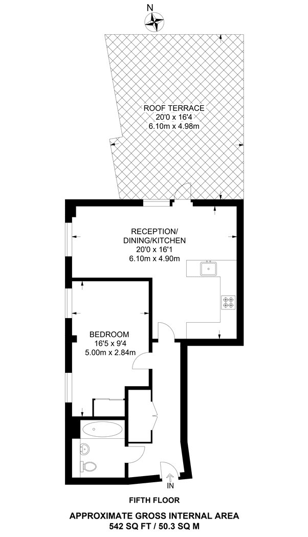 58, Alfred Fagon Apartments, Peckham Rye floorplan
