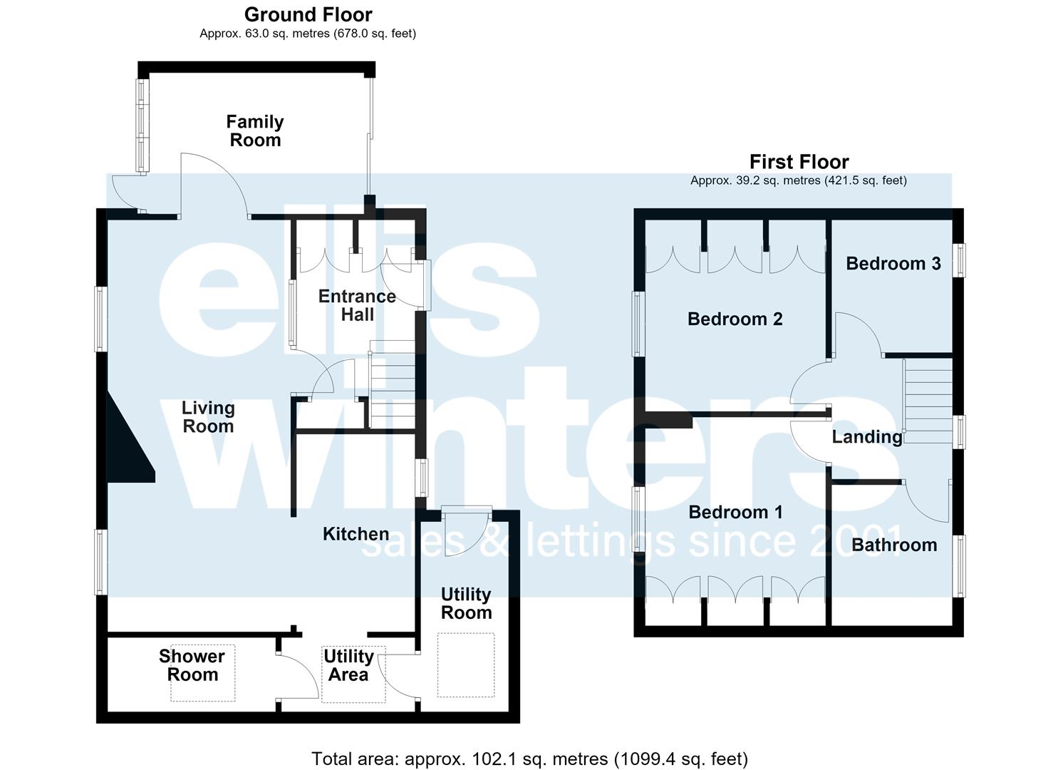 Bull Lane, St. Ives floorplan