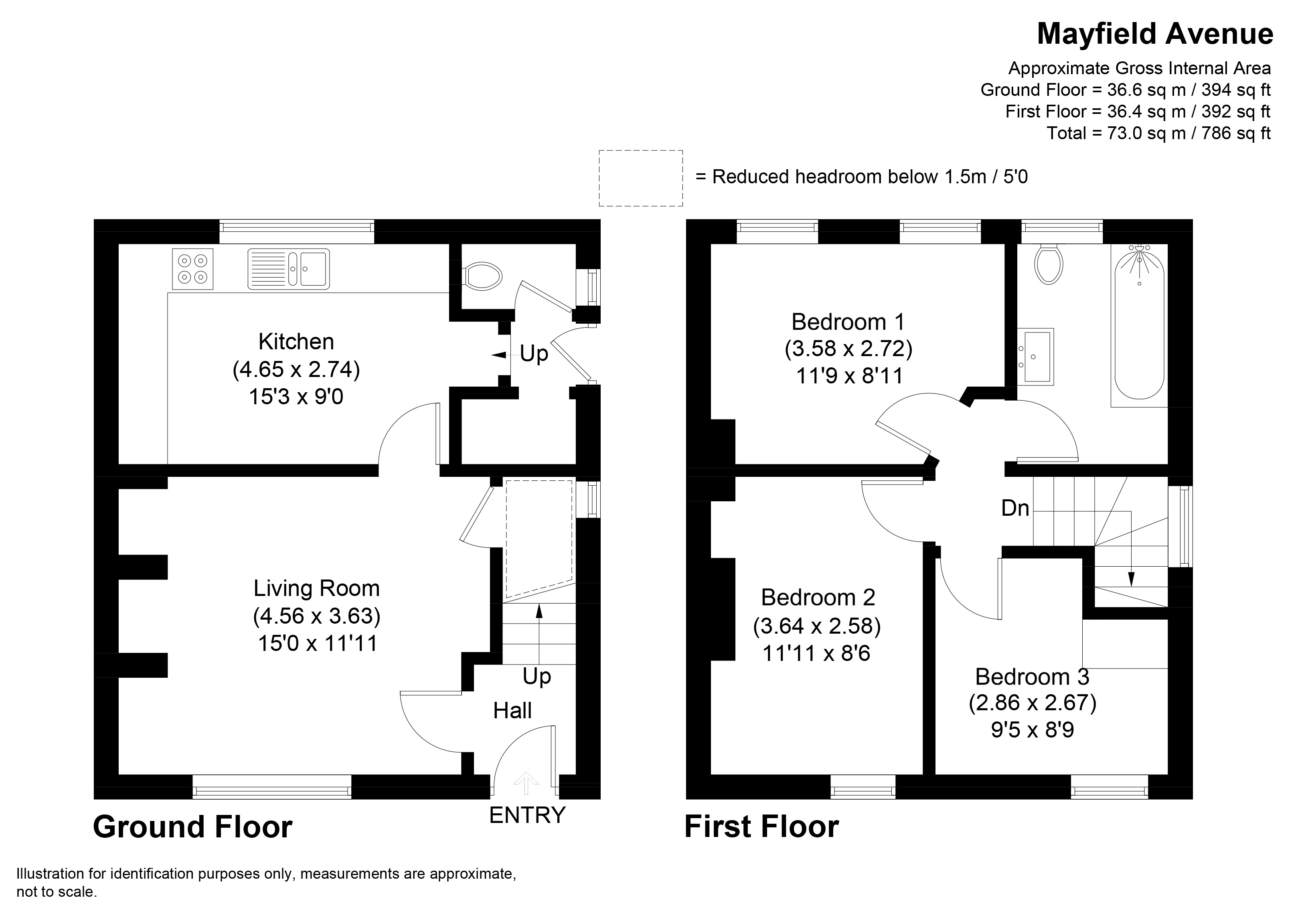 Mayfield Avenue, Worcester floorplan