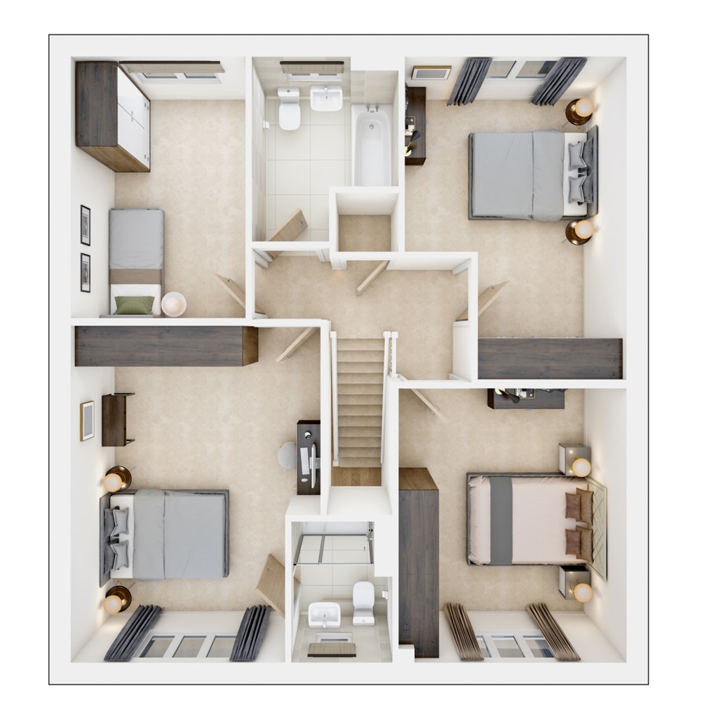 The Marford - Plot 24, St Mary View, Totnes Road, Collaton St Mary floorplan