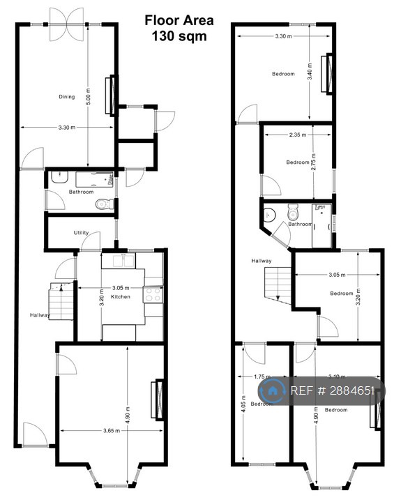 Salisbury Road, Harrow floorplan