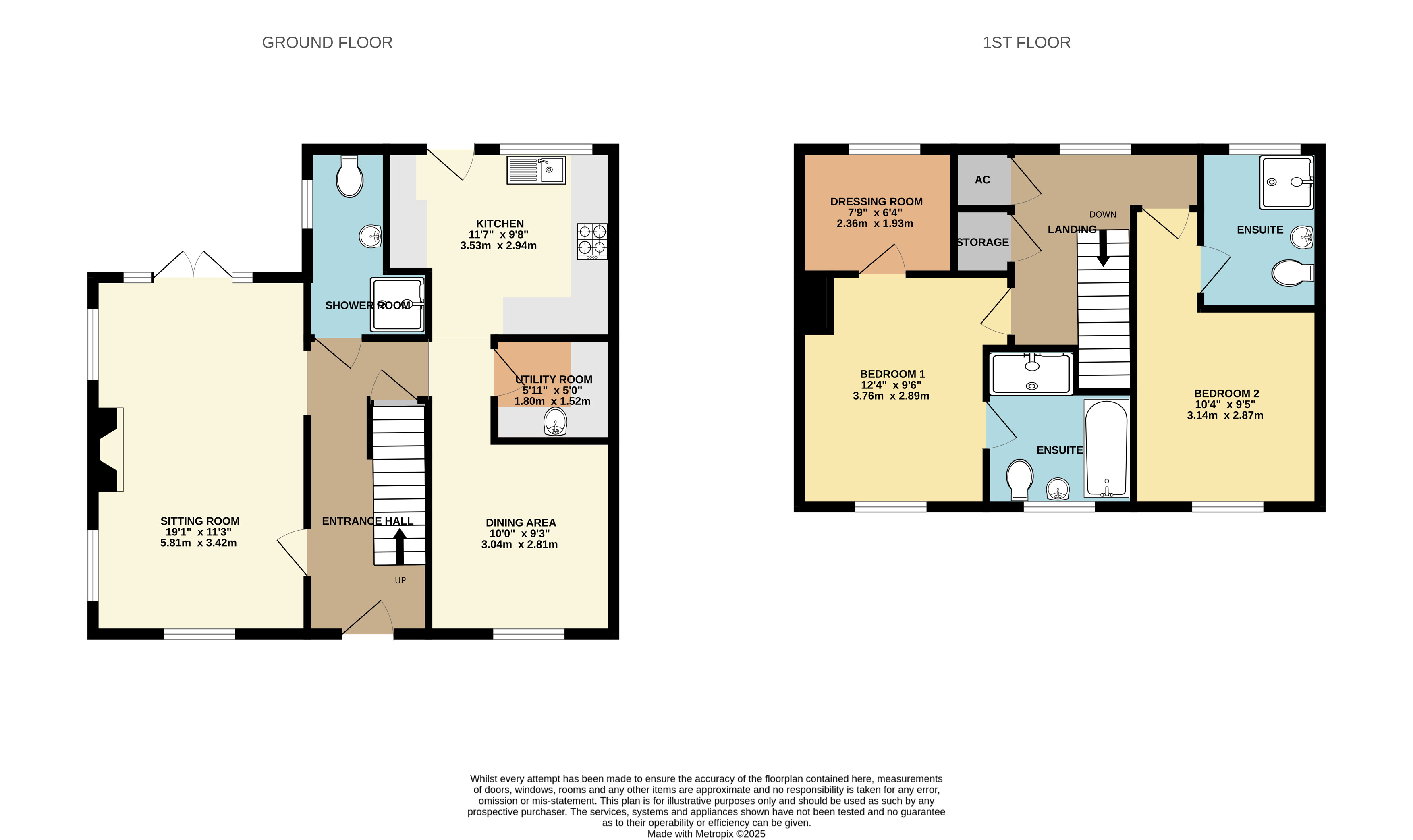 7, The Courtyard, Maldon floorplan