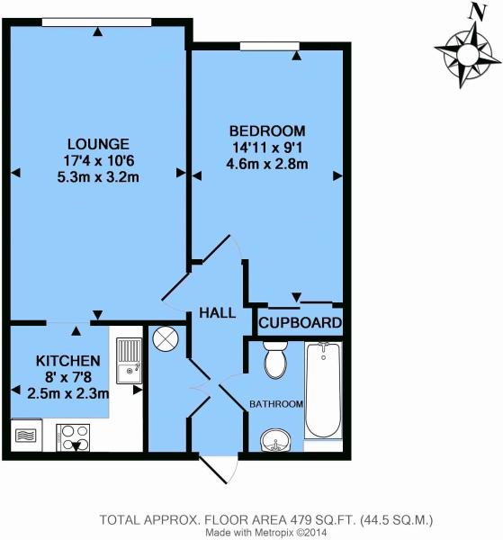 1 Bedrooms Flat for sale in Marlborough Court, Fairacres Road, Didcot OX11