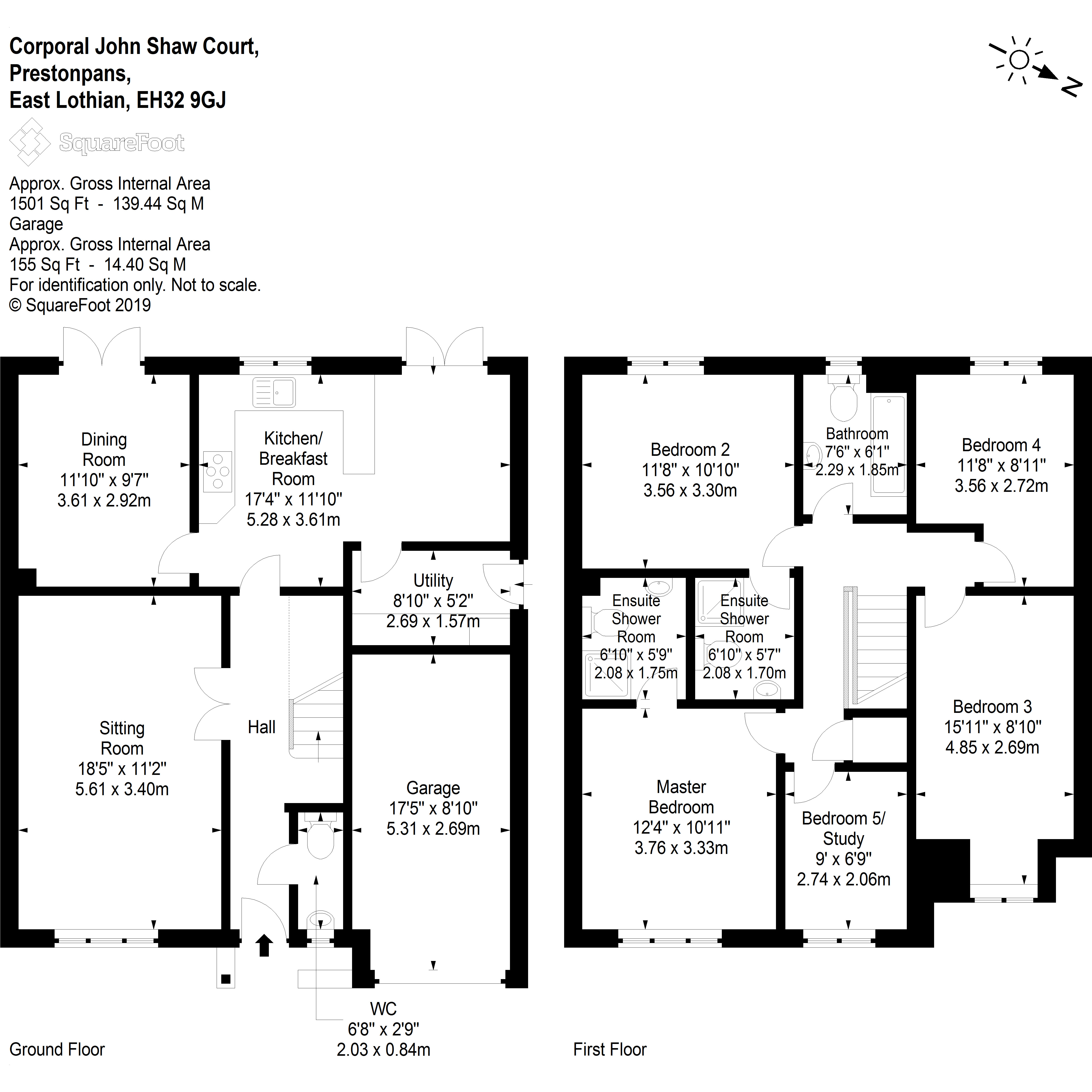5 Bedrooms  for sale in Corporal John Shaw Court, Prestonpans, East Lothian EH32