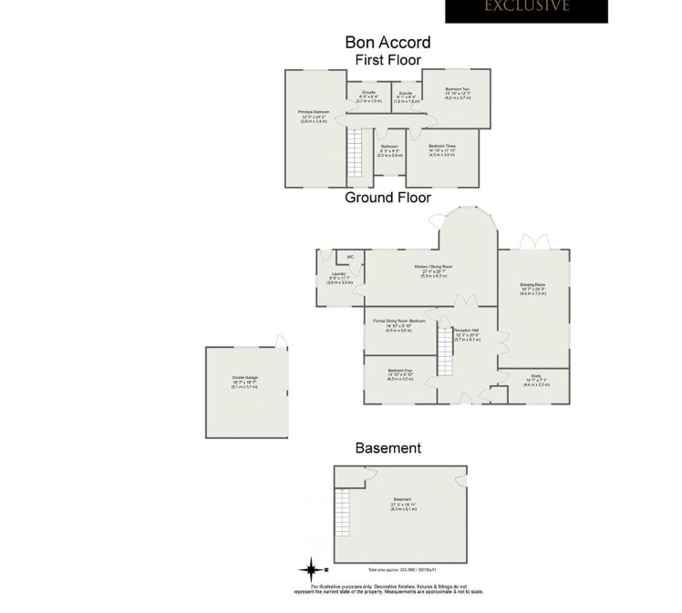 Bon Accord, Kingsford Lane, Wolverley floorplan