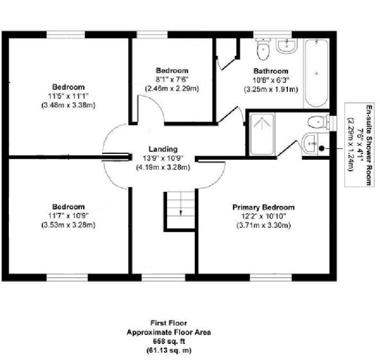 107a, Knowles Hill, Burton-on-trent floorplan