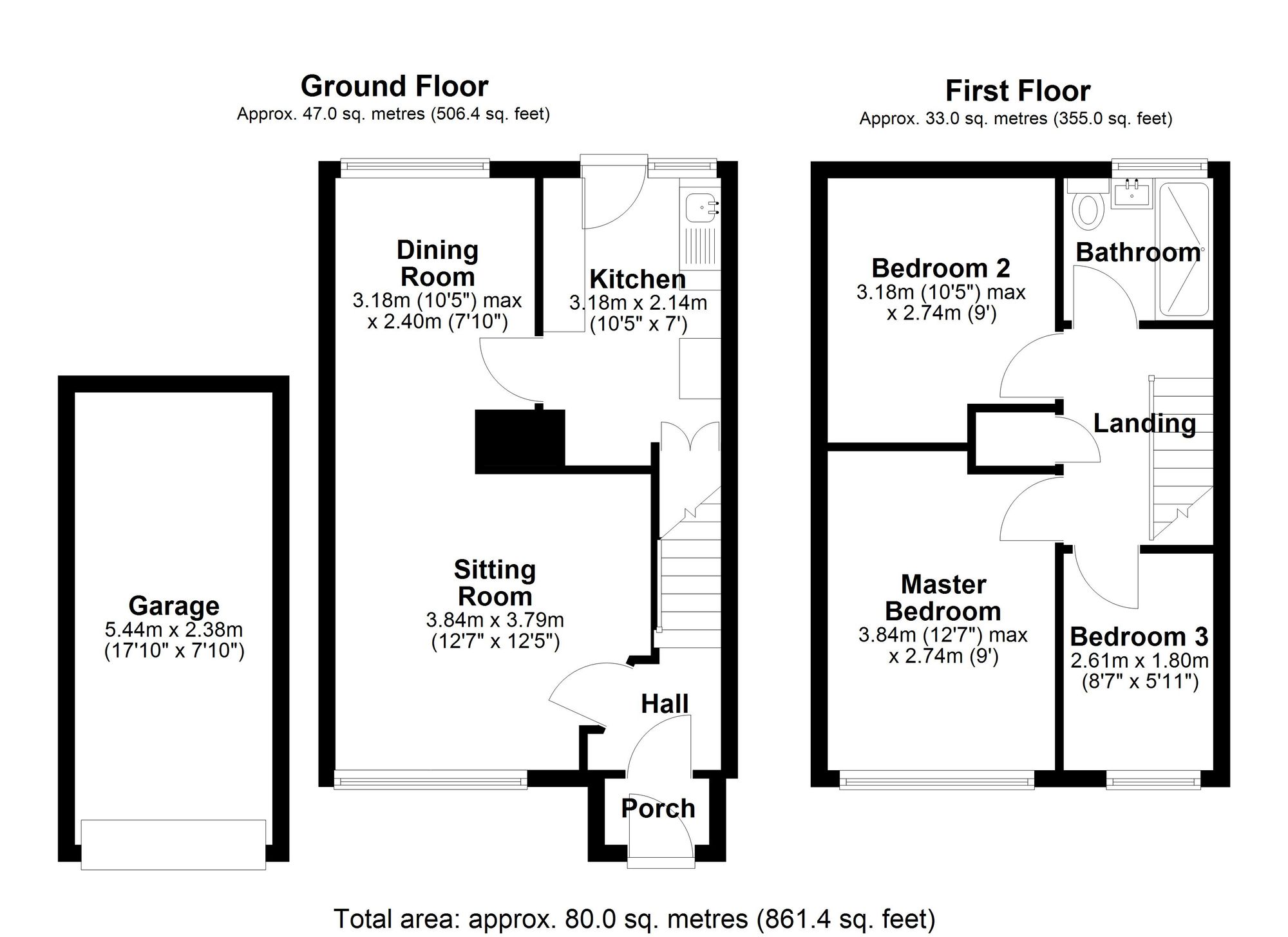 99 Hunters Field, Faringdon floorplan