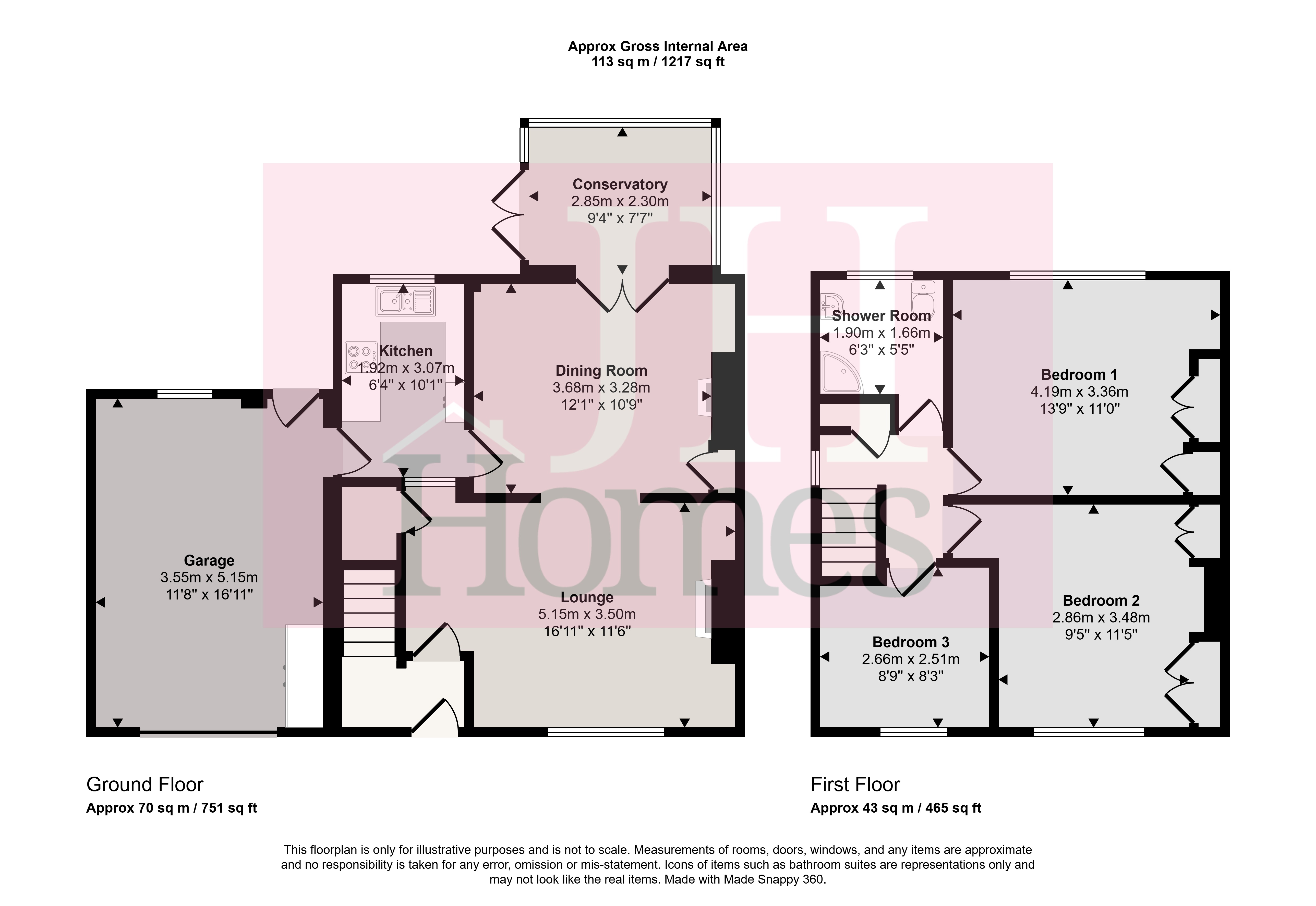 24, Grasmere Road, Ulverston floorplan