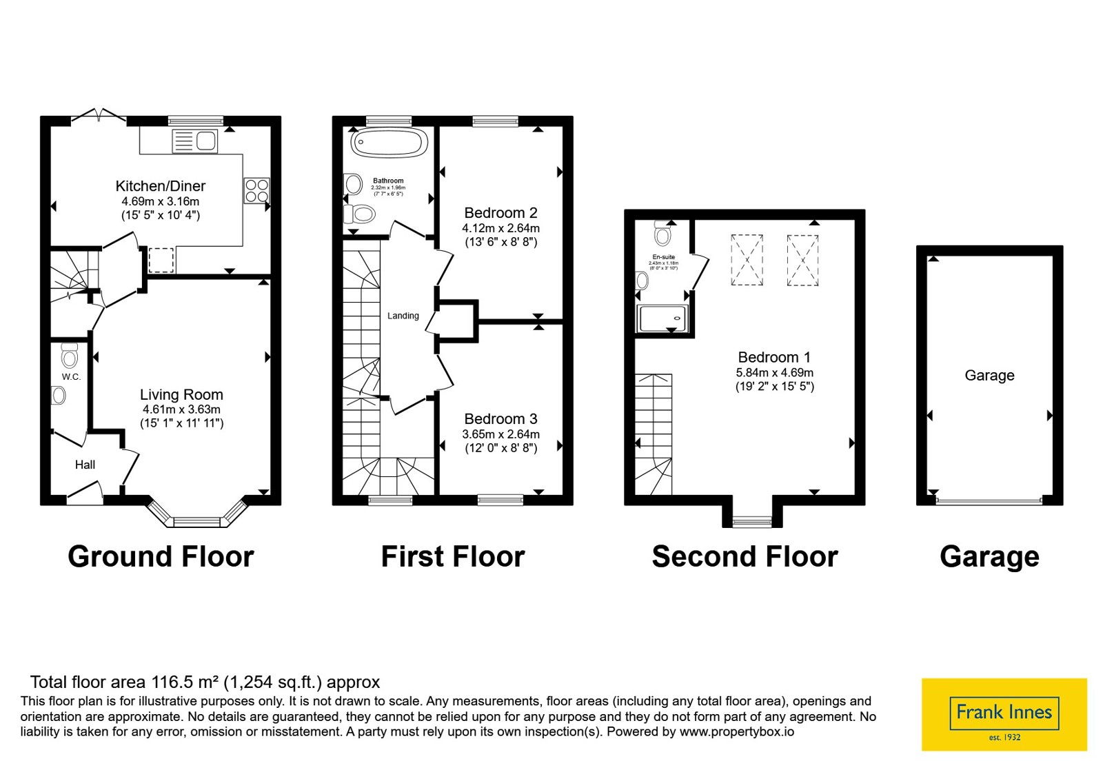 9, Ironwood Close, Nottingham floorplan