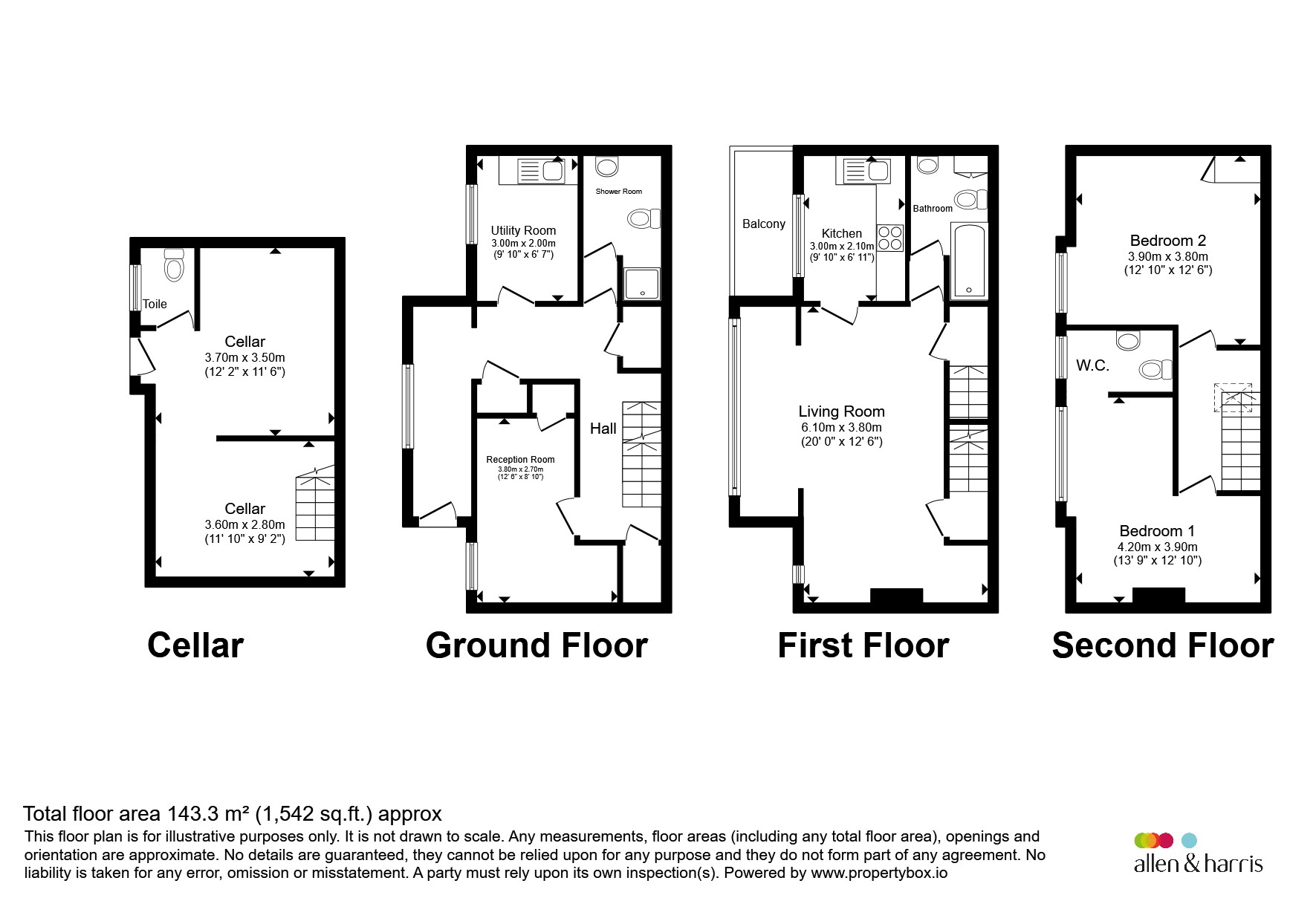 South Bank House, Main Road, Bristol floorplan