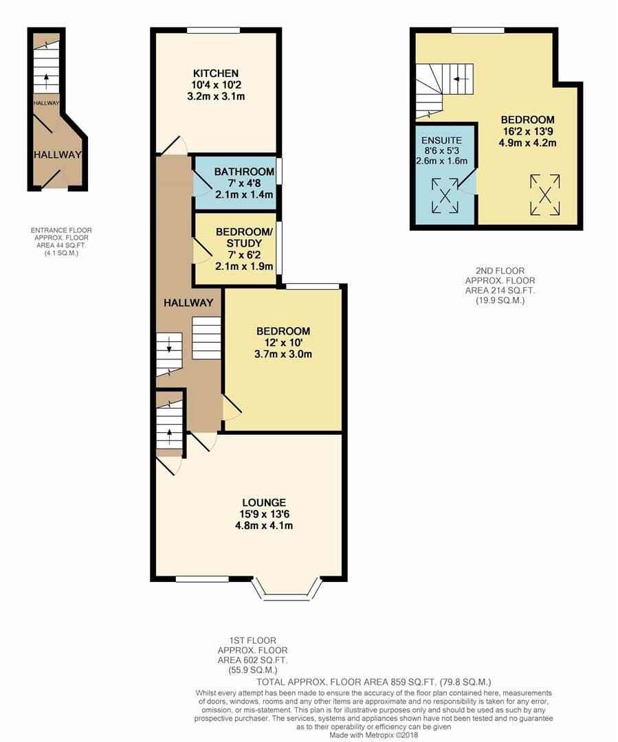 3 Bedrooms Flat to rent in Orford Road, London E17