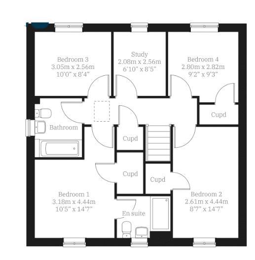 Plot, 11, The Orchards, Brixham Road, Paignton floorplan