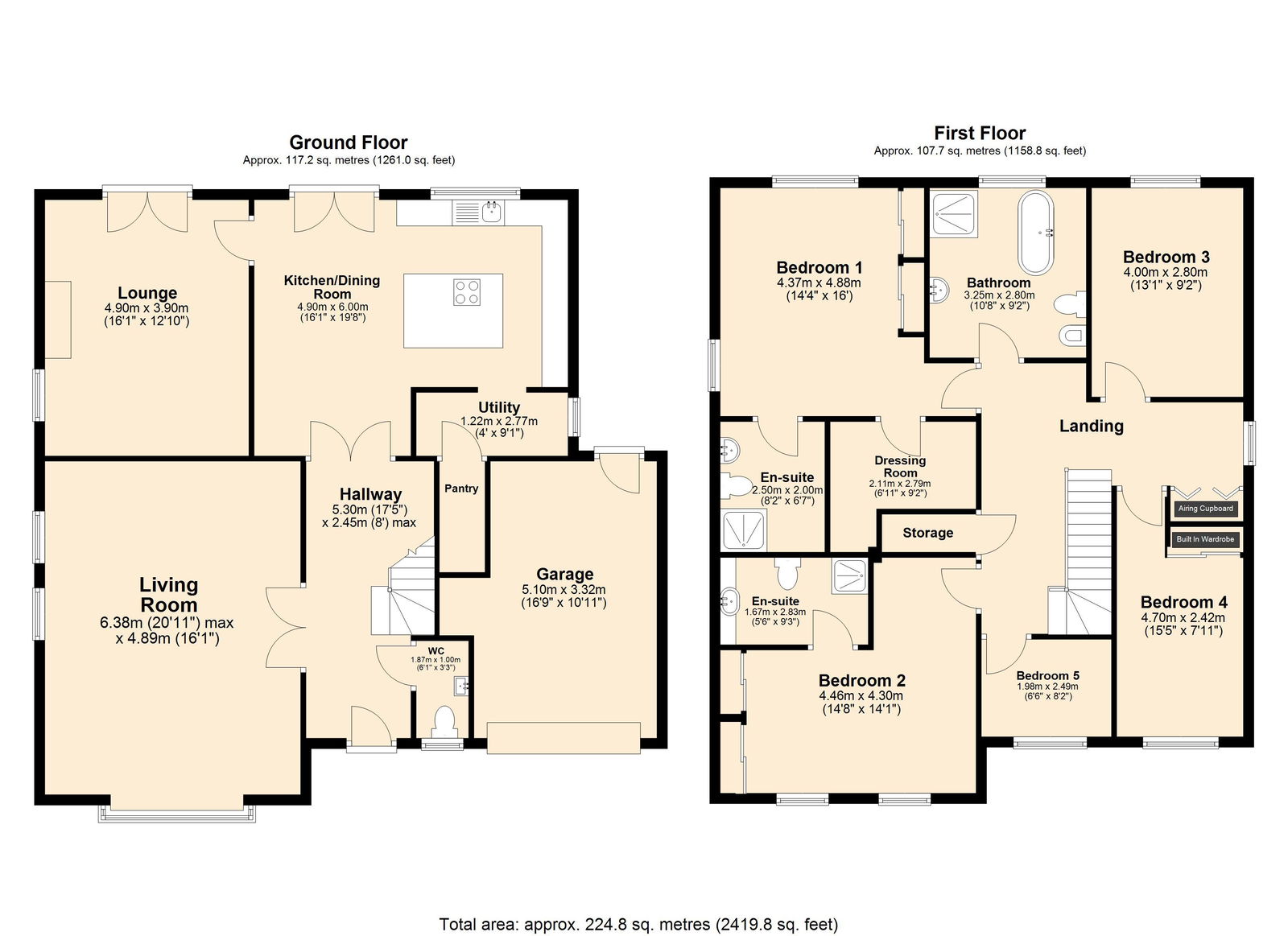388, Billinge Road, Wigan floorplan