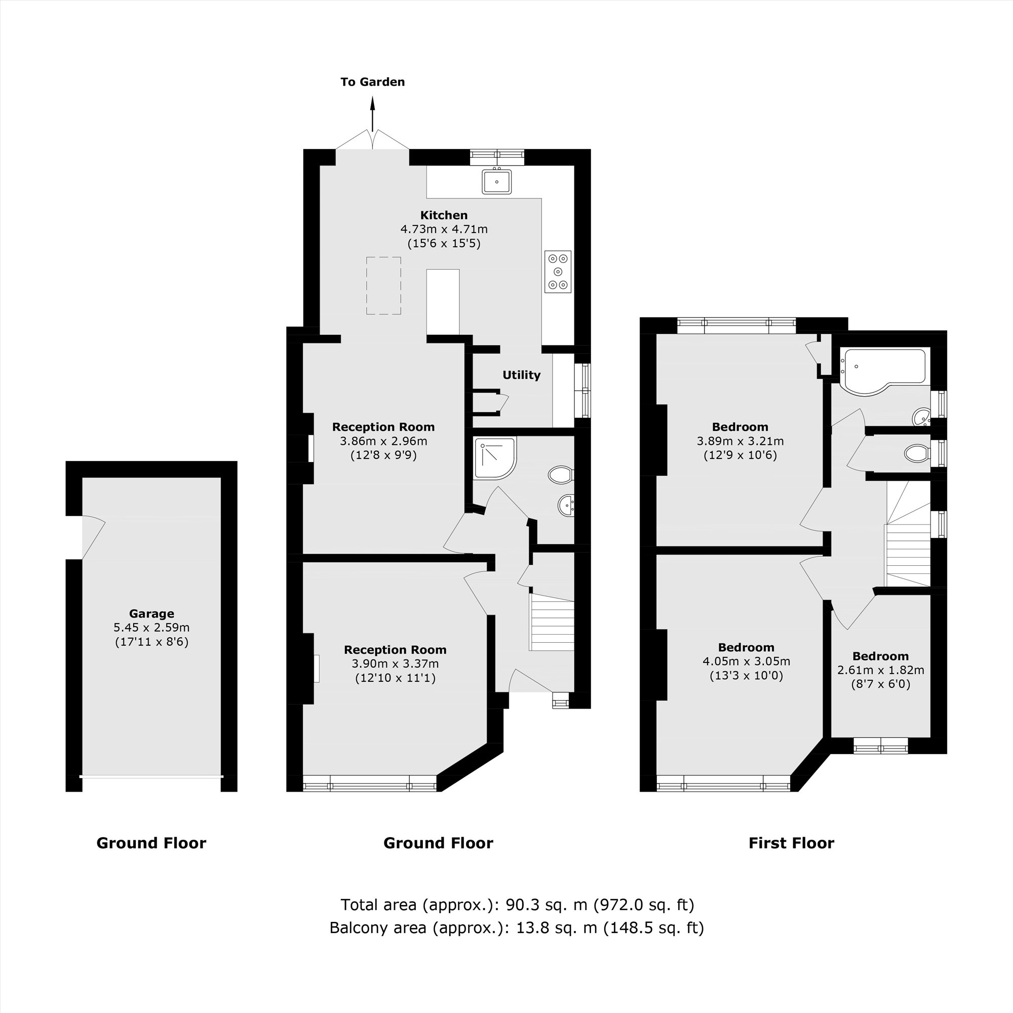 18, Chatsworth Gardens, London floorplan