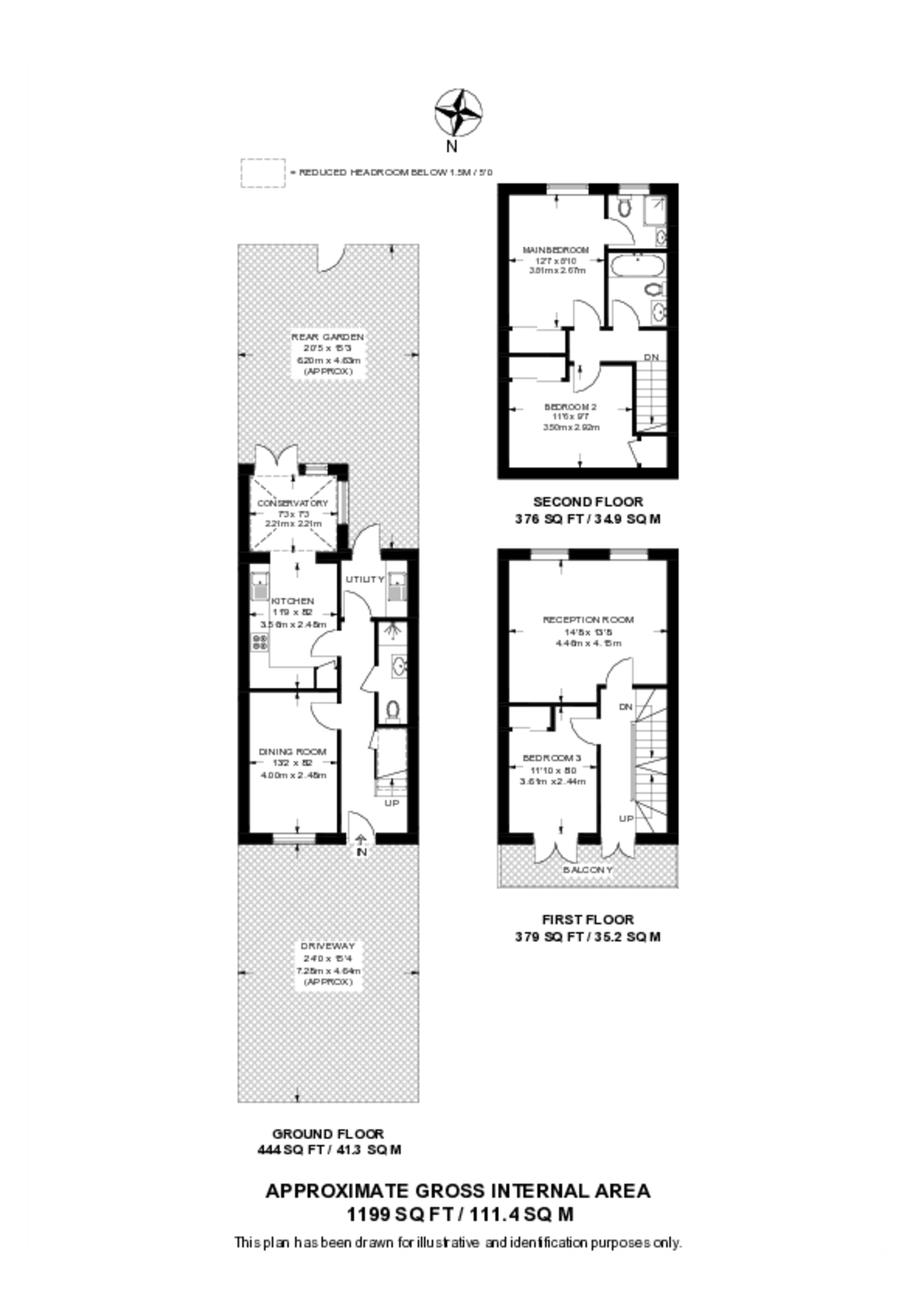 Hawksmoor Grove, Bromley floorplan