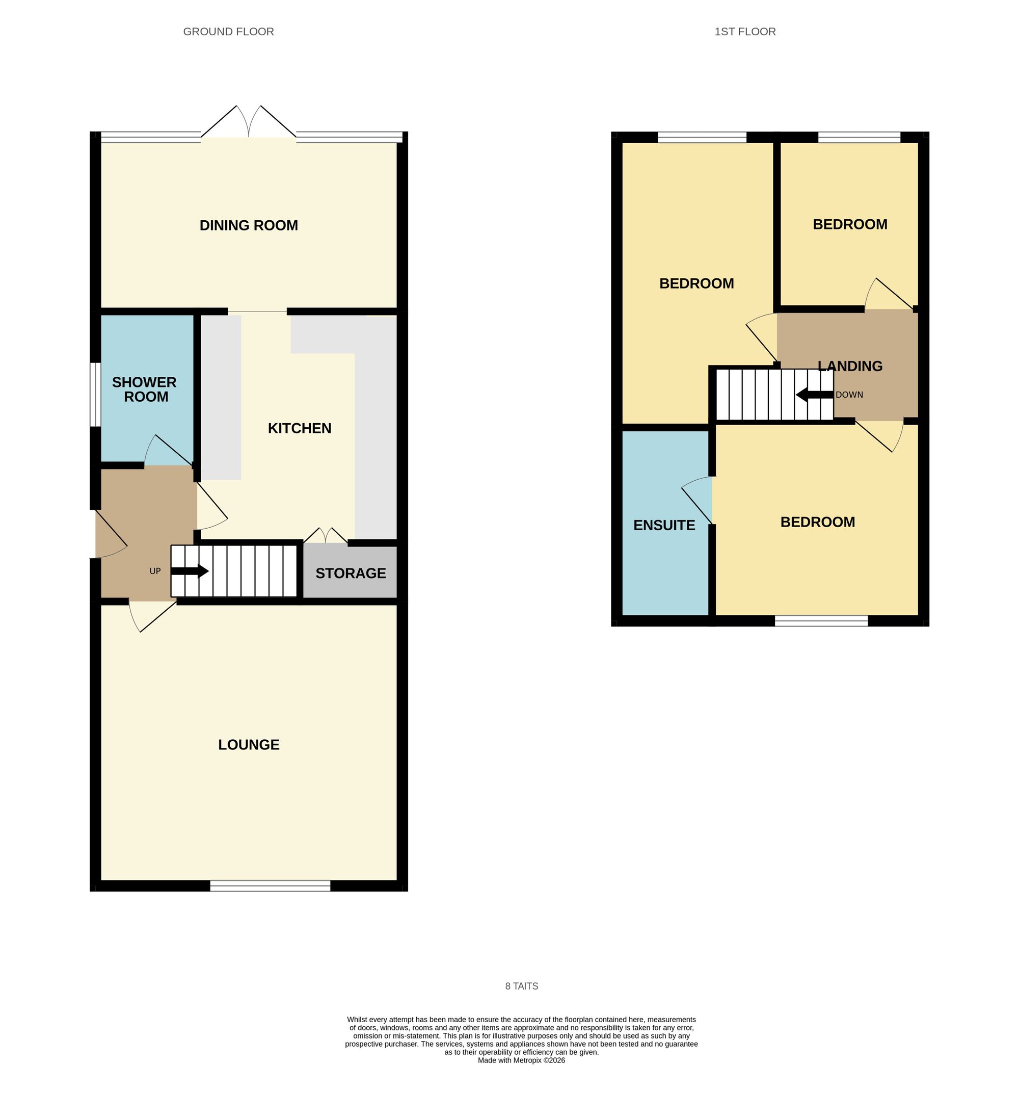 8 Taits, Stanford-Le-Hope floorplan