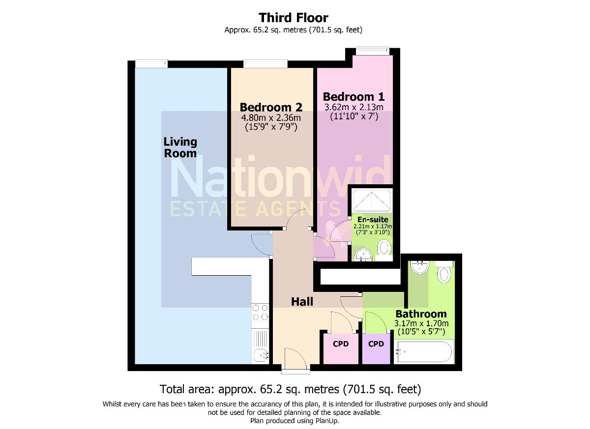 1 Bedrooms Flat to rent in Sumner House, St Thomas's Road, Chorley PR7