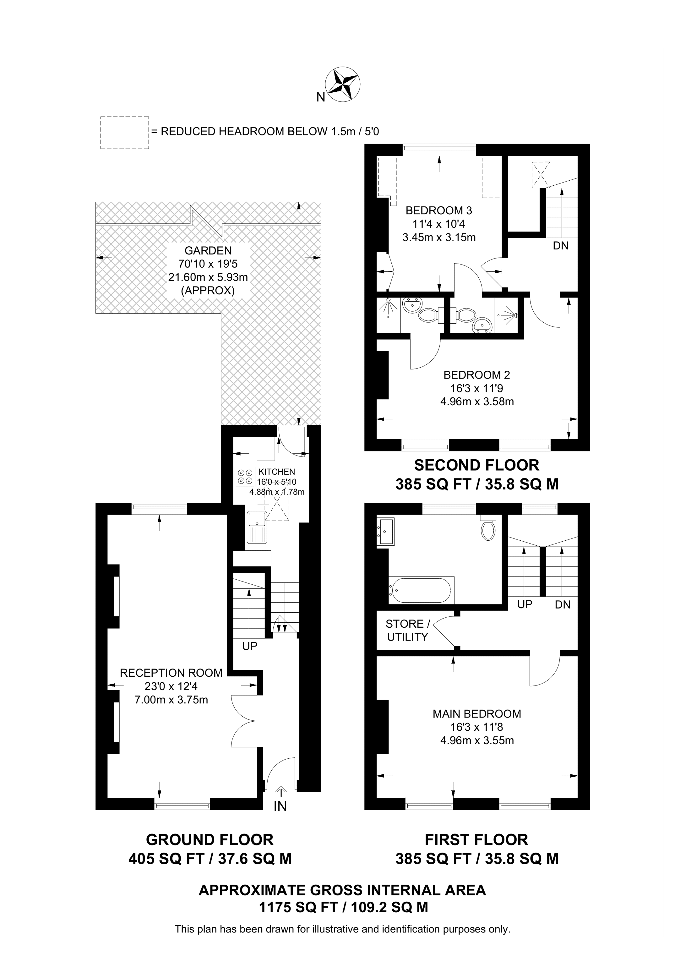 Alpha Road, New Cross floorplan