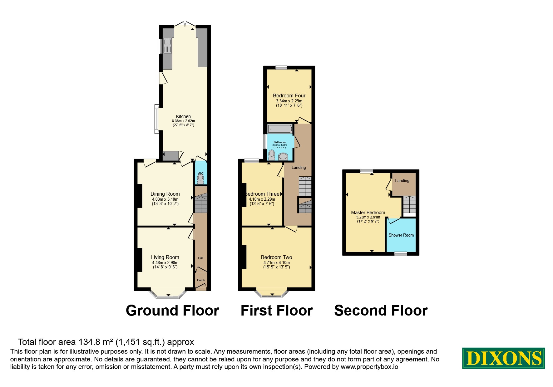 37, Second Avenue, Birmingham floorplan