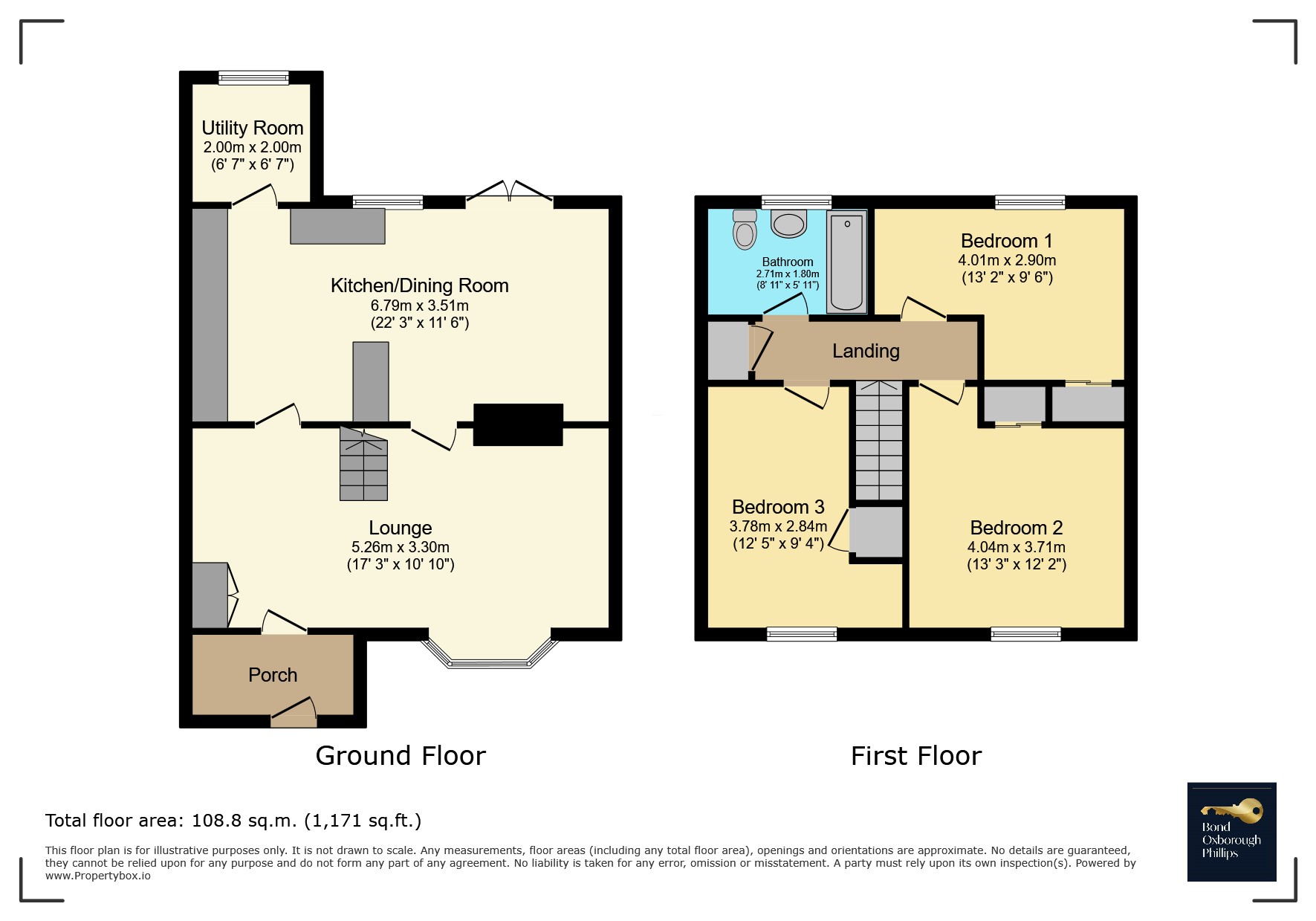 9, Chopes Close, Devon floorplan