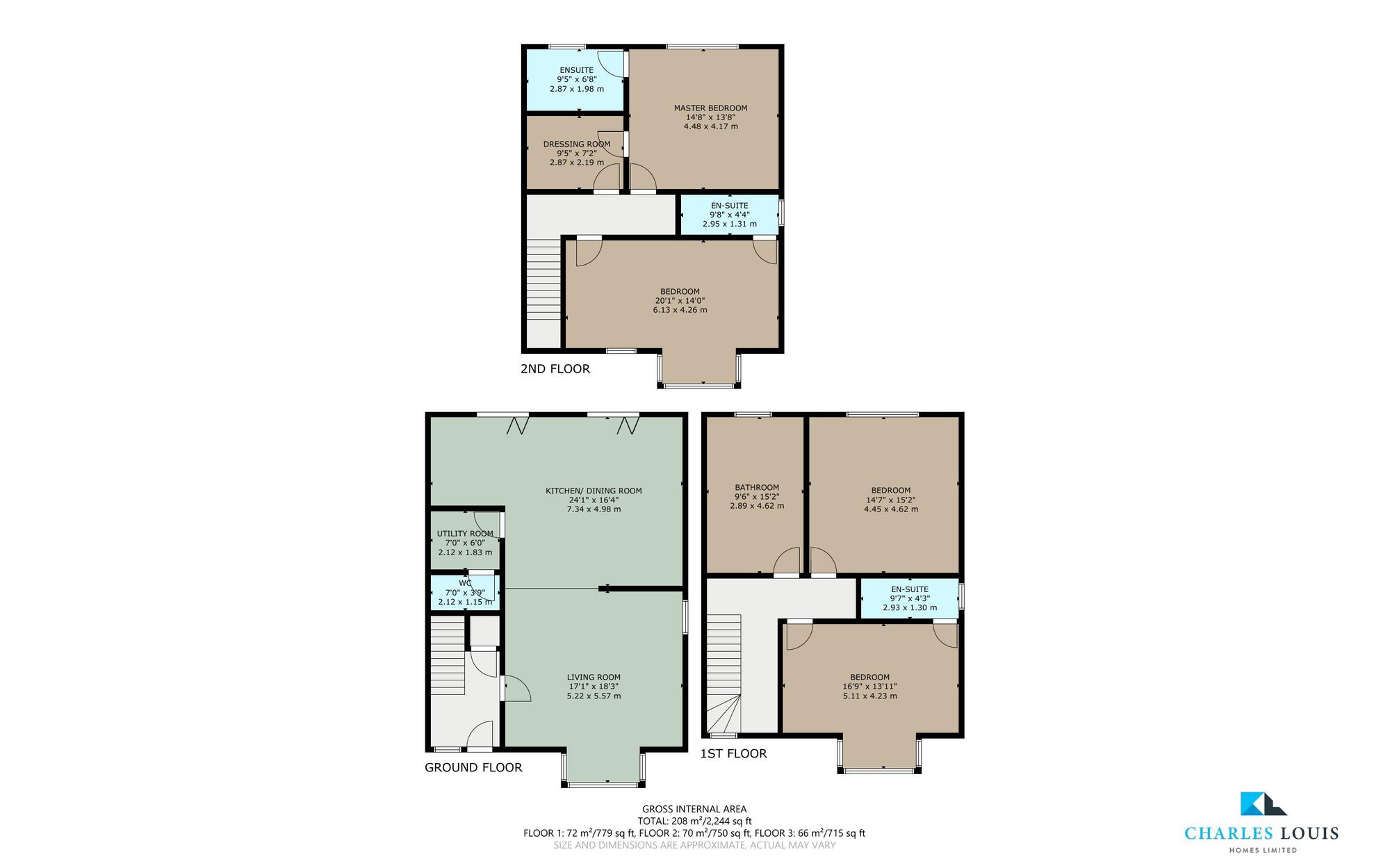 478 Bolton Road West, Bury floorplan