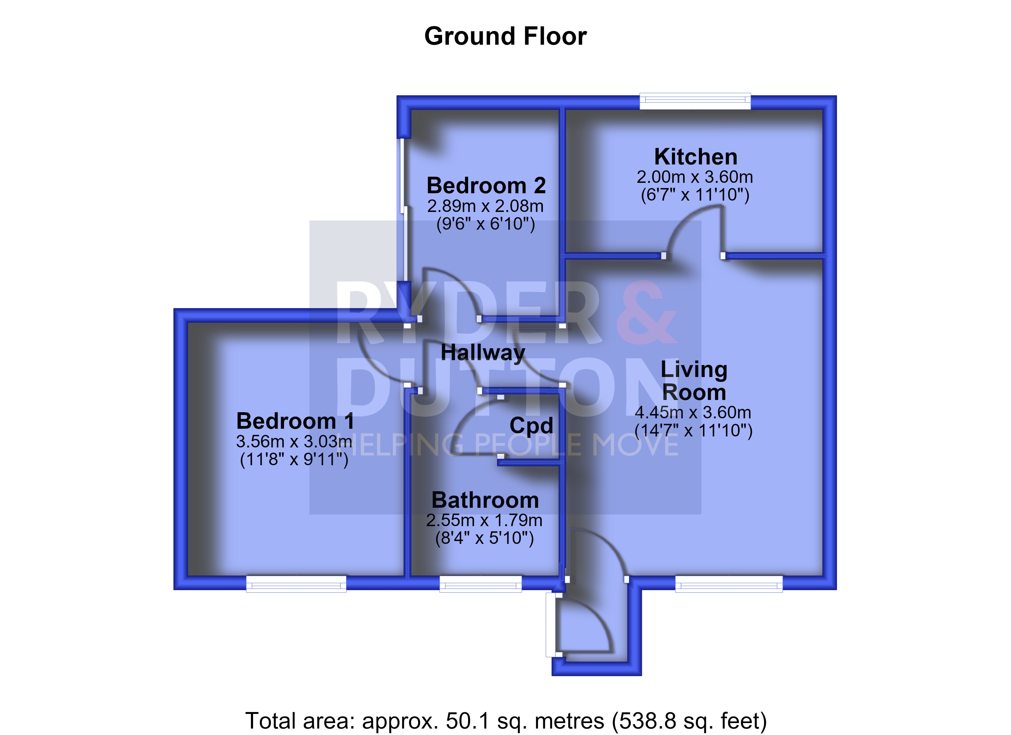 Mulberry Close, Rochdale floorplan