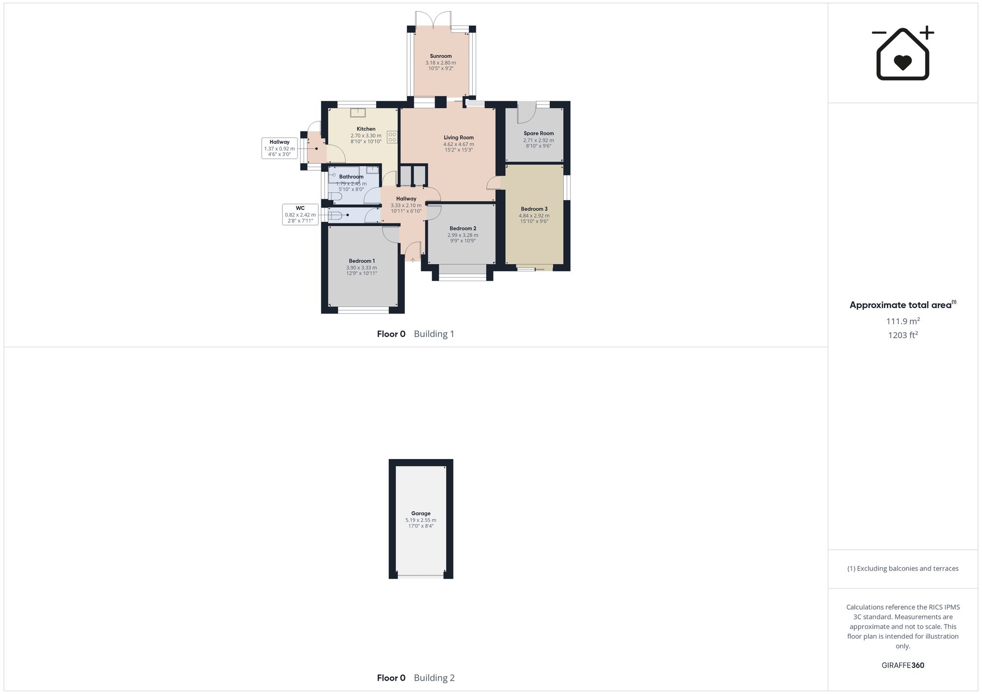 22 Elm Park, Haverfordwest floorplan