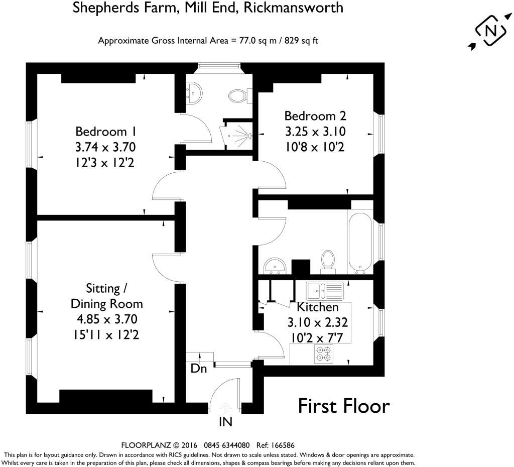 7, Shepherds Farm, Rickmansworth floorplan