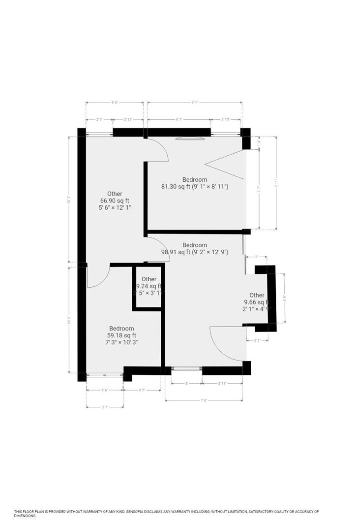 112, High Street, Treorchy floorplan