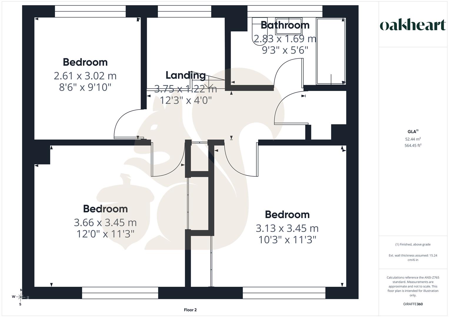 8, Orchard Croft, Harlow floorplan