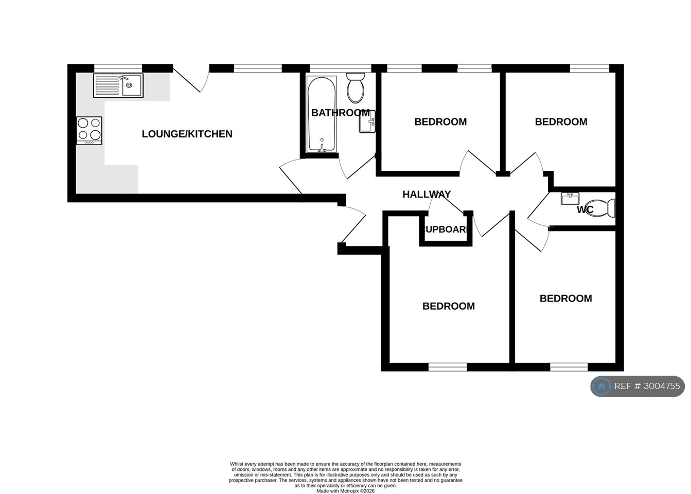 A, Pitt Road Horfield, Bristol floorplan