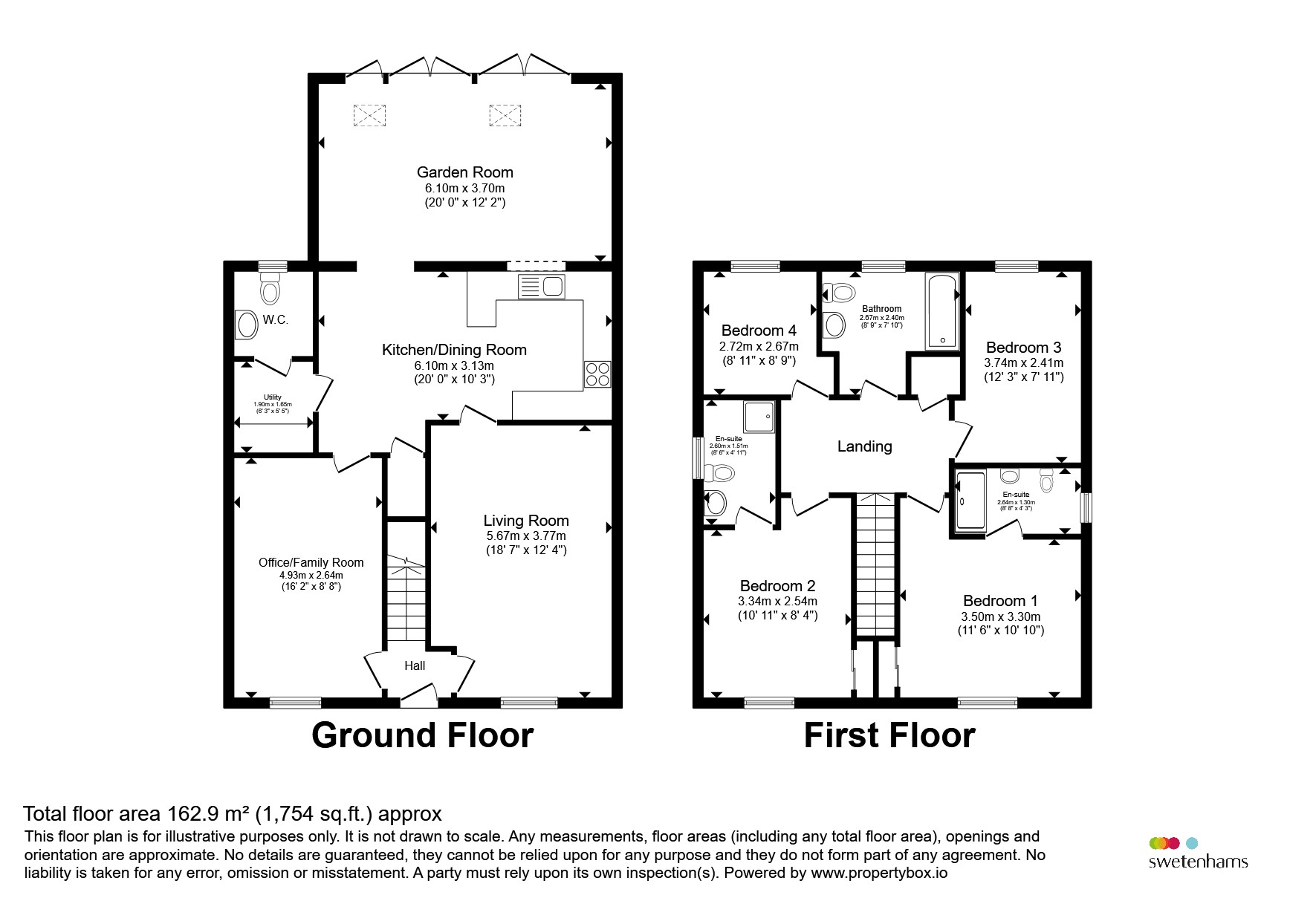 44, Foxglove Way, Northwich floorplan